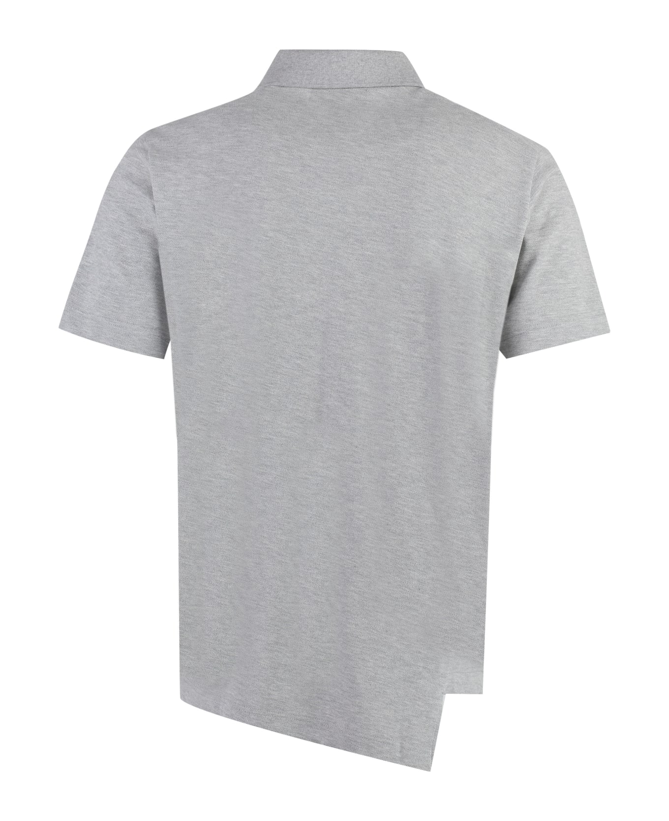 Comme des Garçons Shirt Lacoste X Comme Des Garçons - Cotton-piqué Polo Shirt - grey ポロシャツ