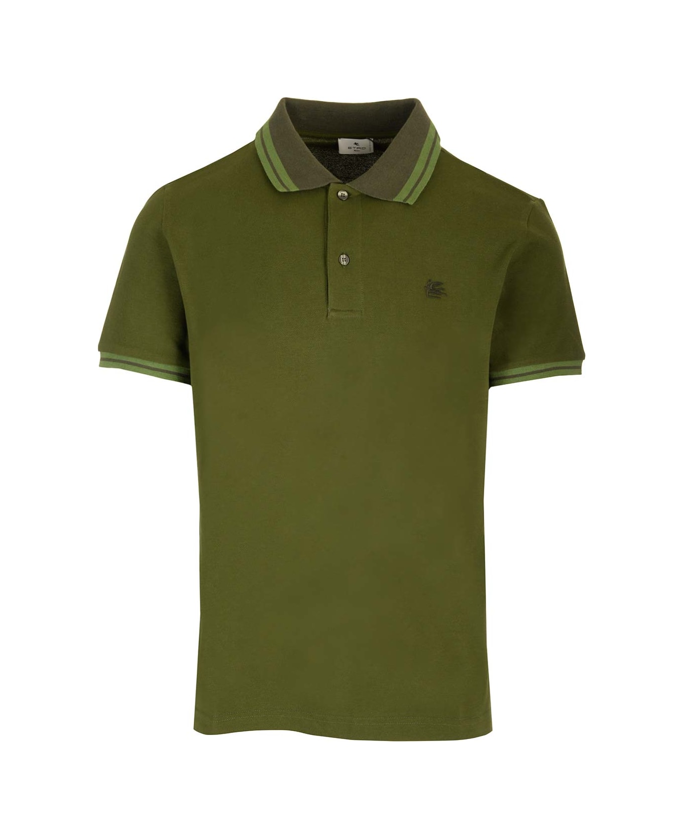 Etro Polo Shirt - Green ポロシャツ