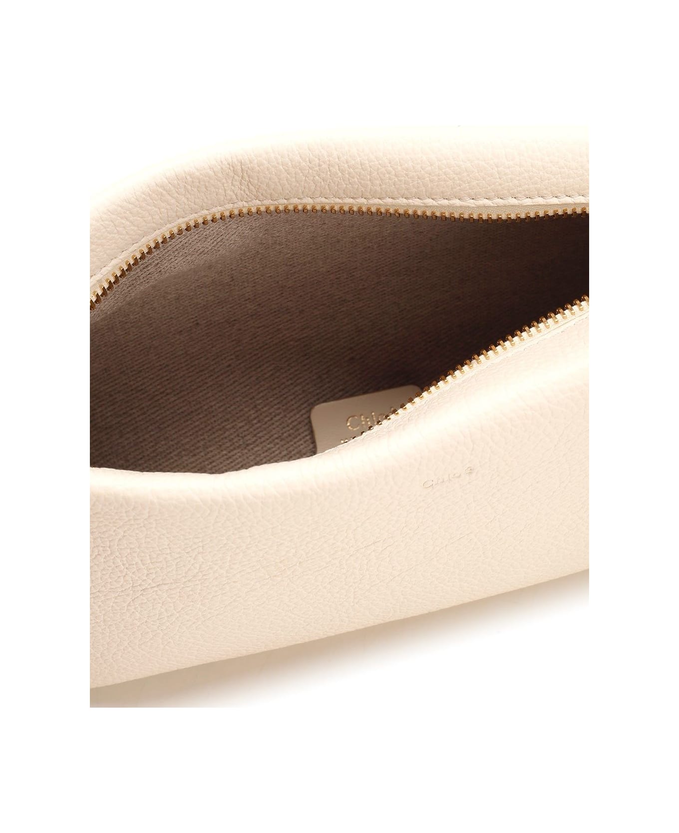 Chloé Black 'marcie' Pouch - White