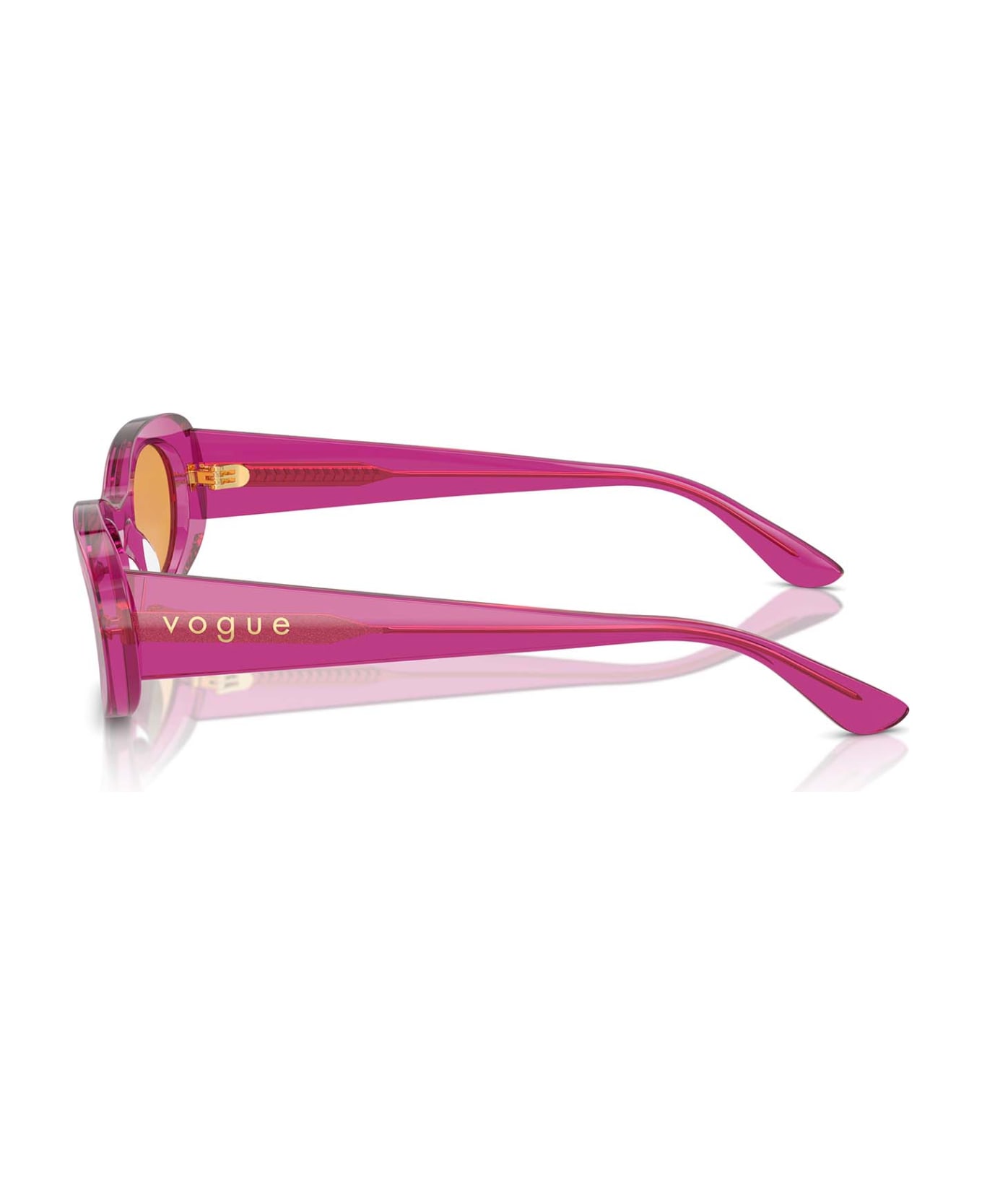 Vogue Eyewear Vo5582s Transparent Violet Sunglasses - Transparent Violet サングラス