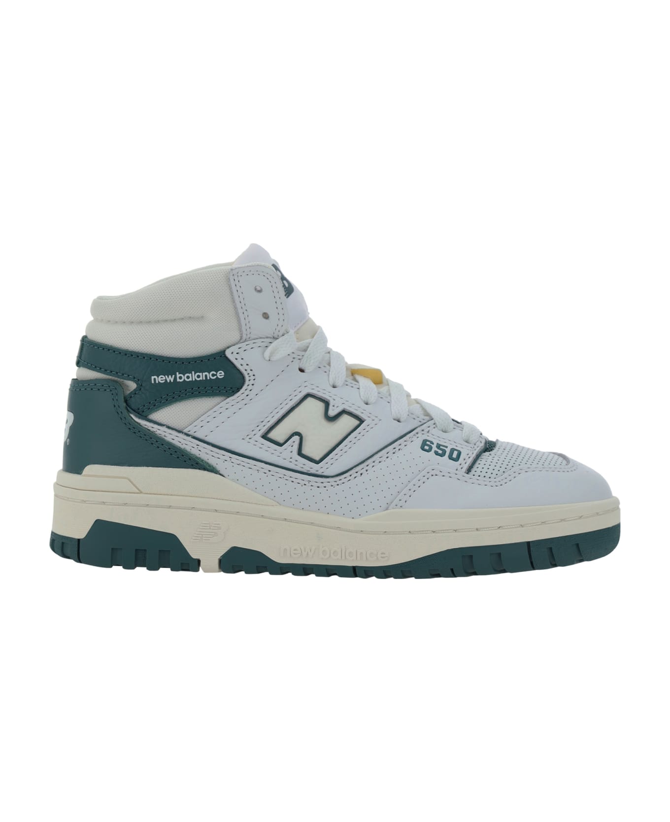 New Balance 550 High Sneakers - White/petrol