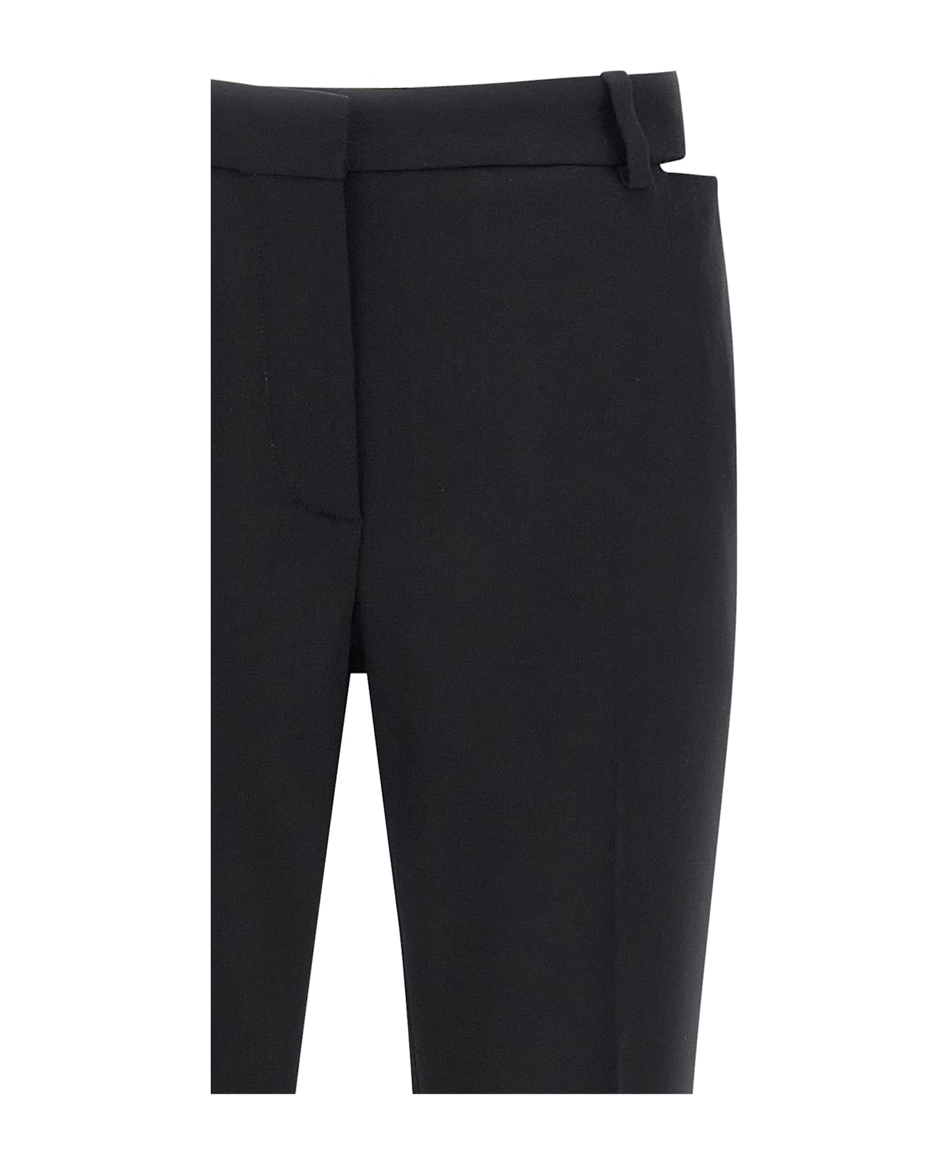 Versace Cut-out Pants - Black  