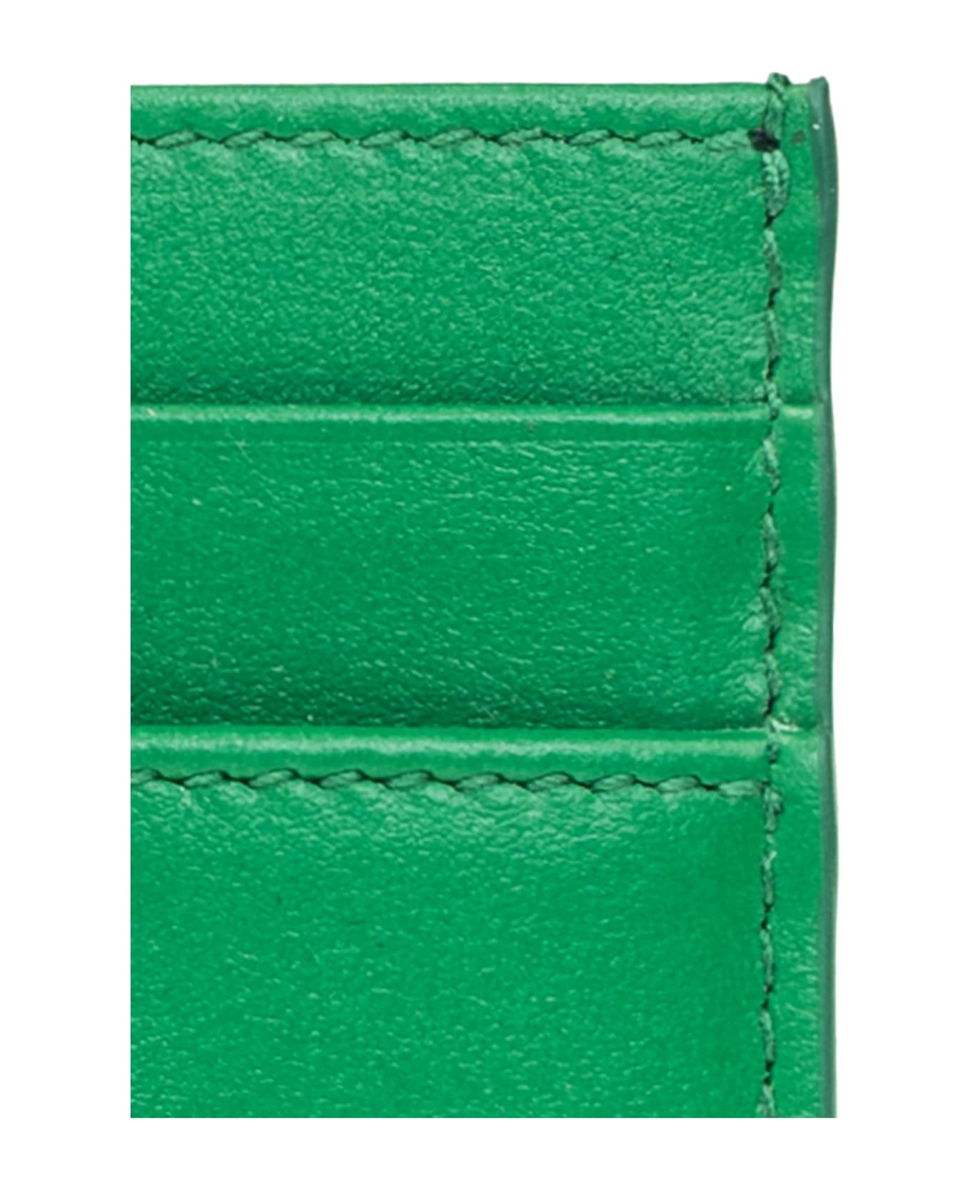 Dolce & Gabbana Leather Card Holder - VERDE 財布