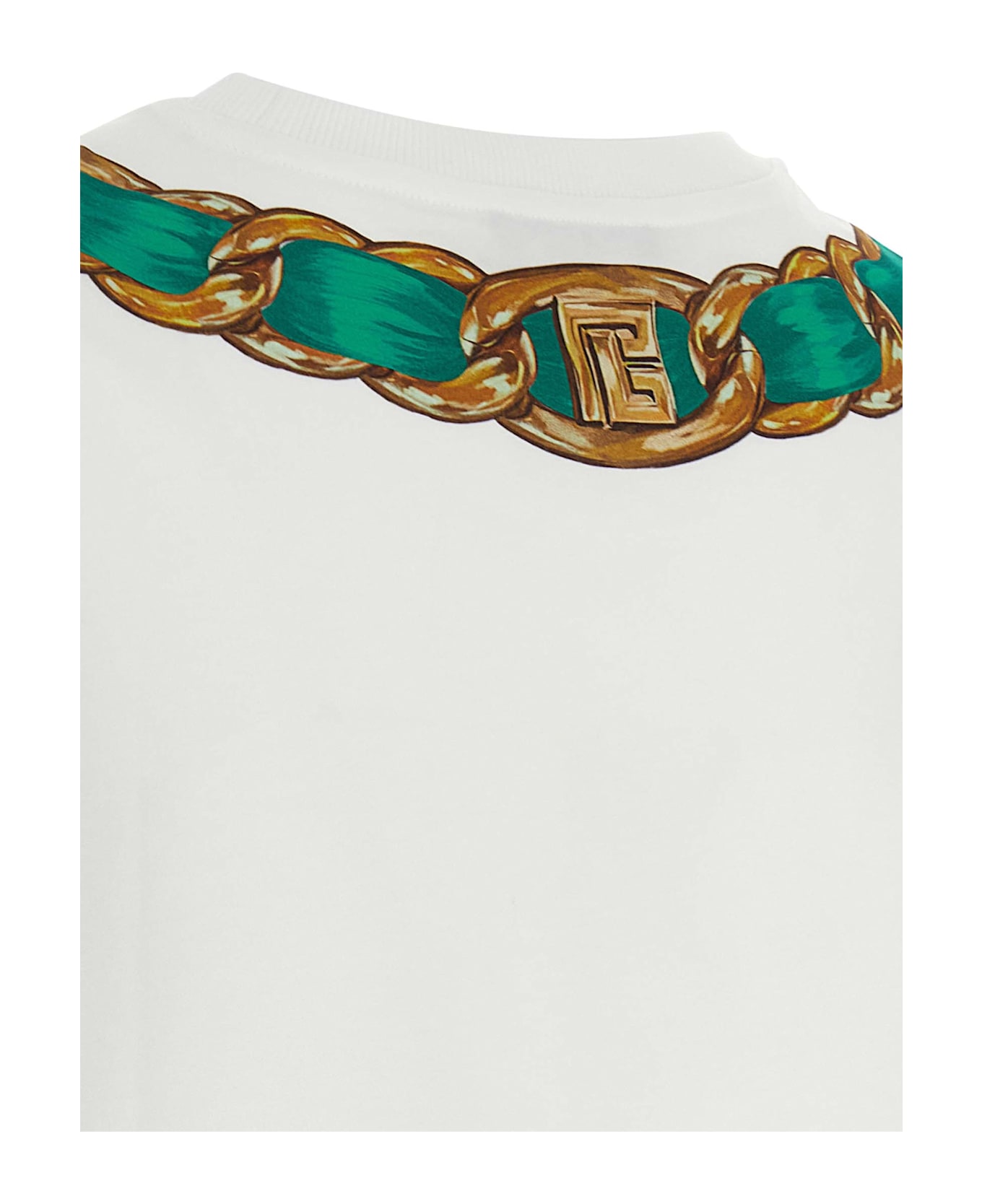 Balmain 
balmain Foulard
 Print T-shirt - Multicolor