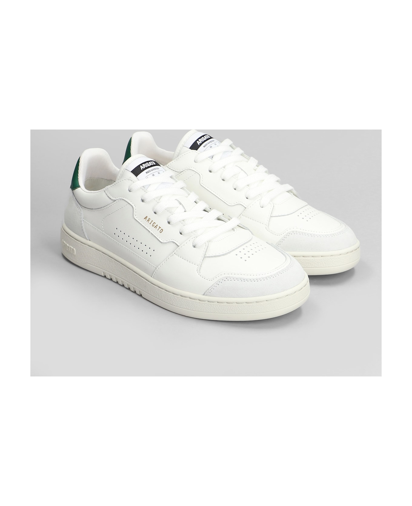Axel Arigato Dice Lo Sneakers In White Leather - white