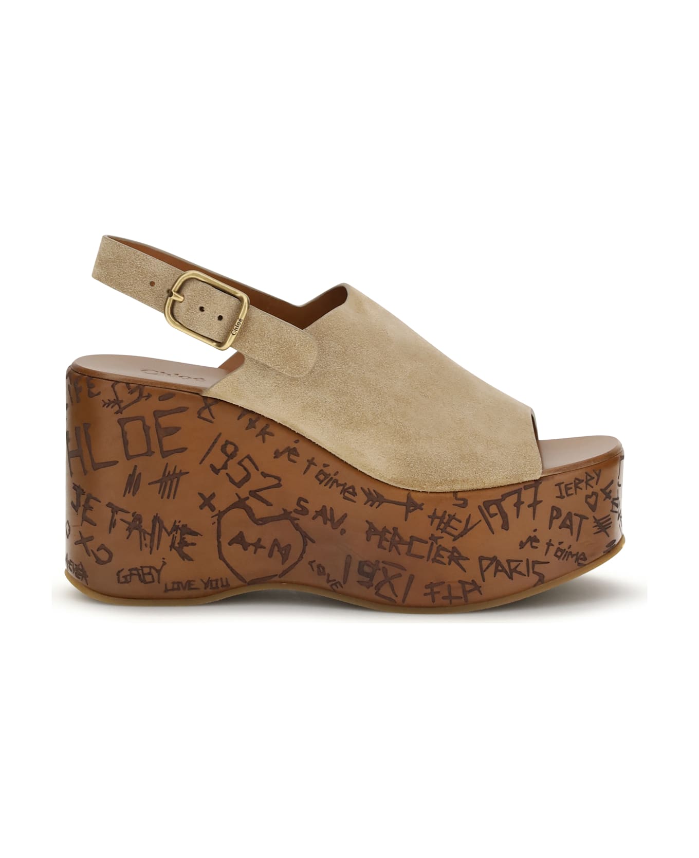 Chloé Maxime Wedge Sandals