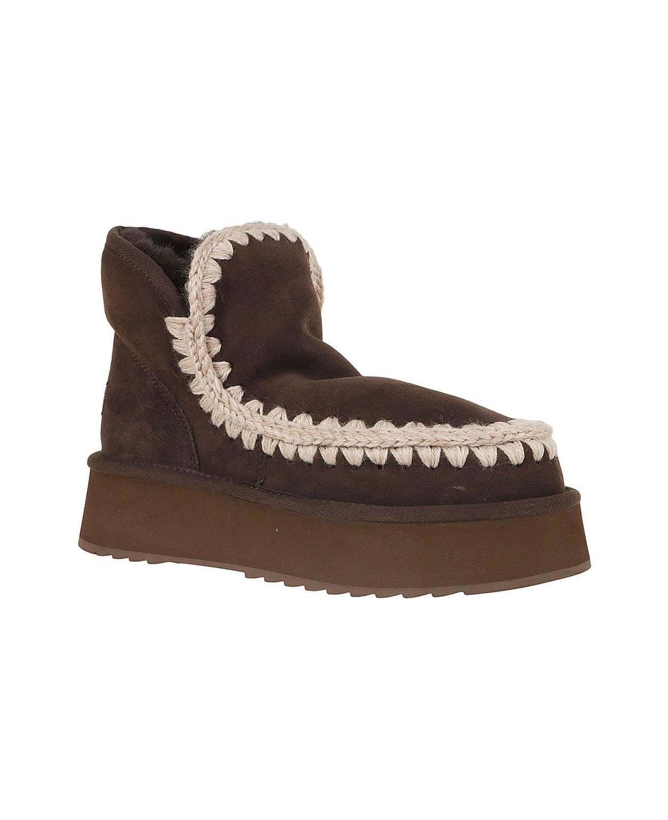 Mou Mini Eskimo Platform Boots Mou - Mocha Mocha
