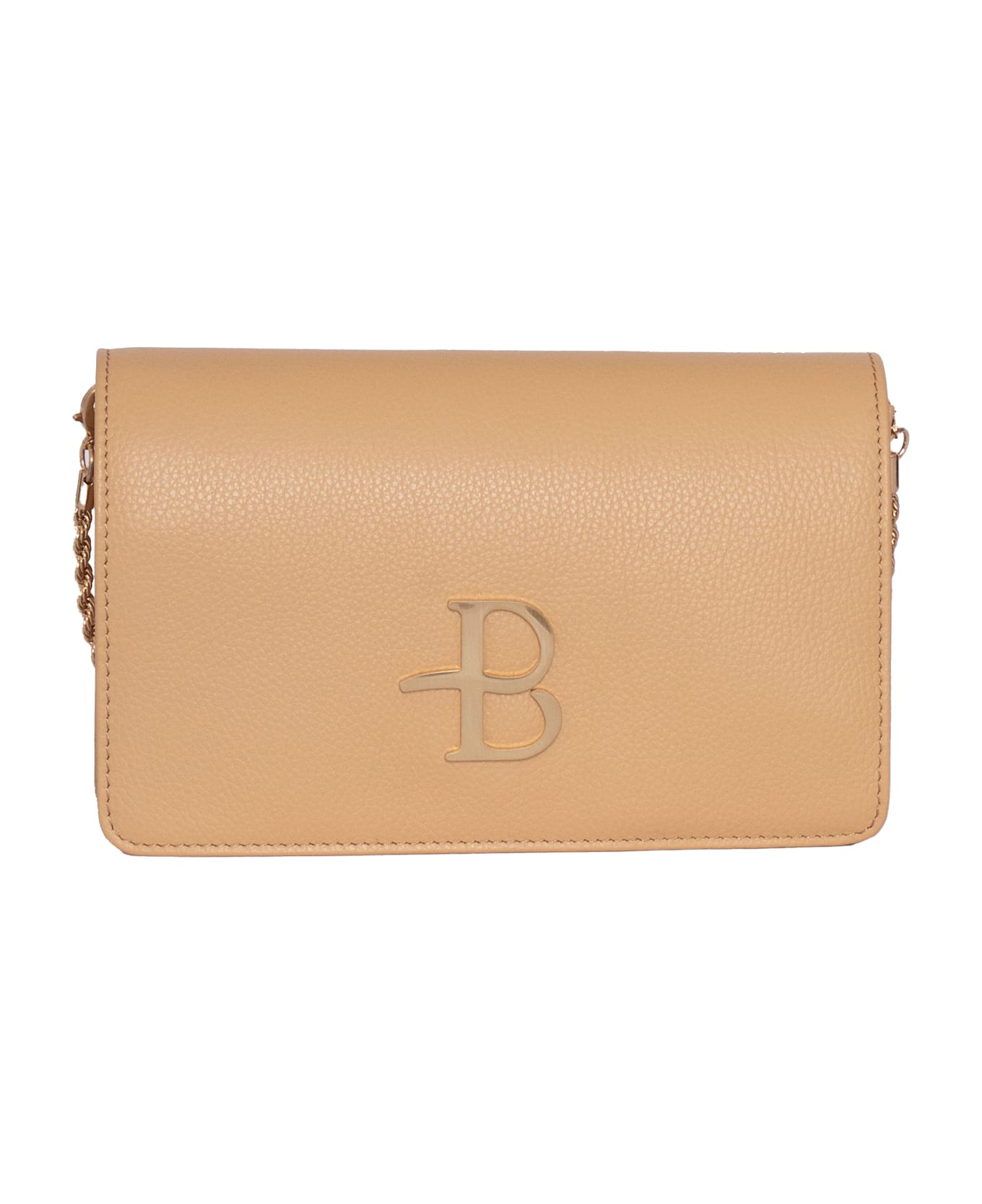 Ballantyne Flap Bag - BEIGE