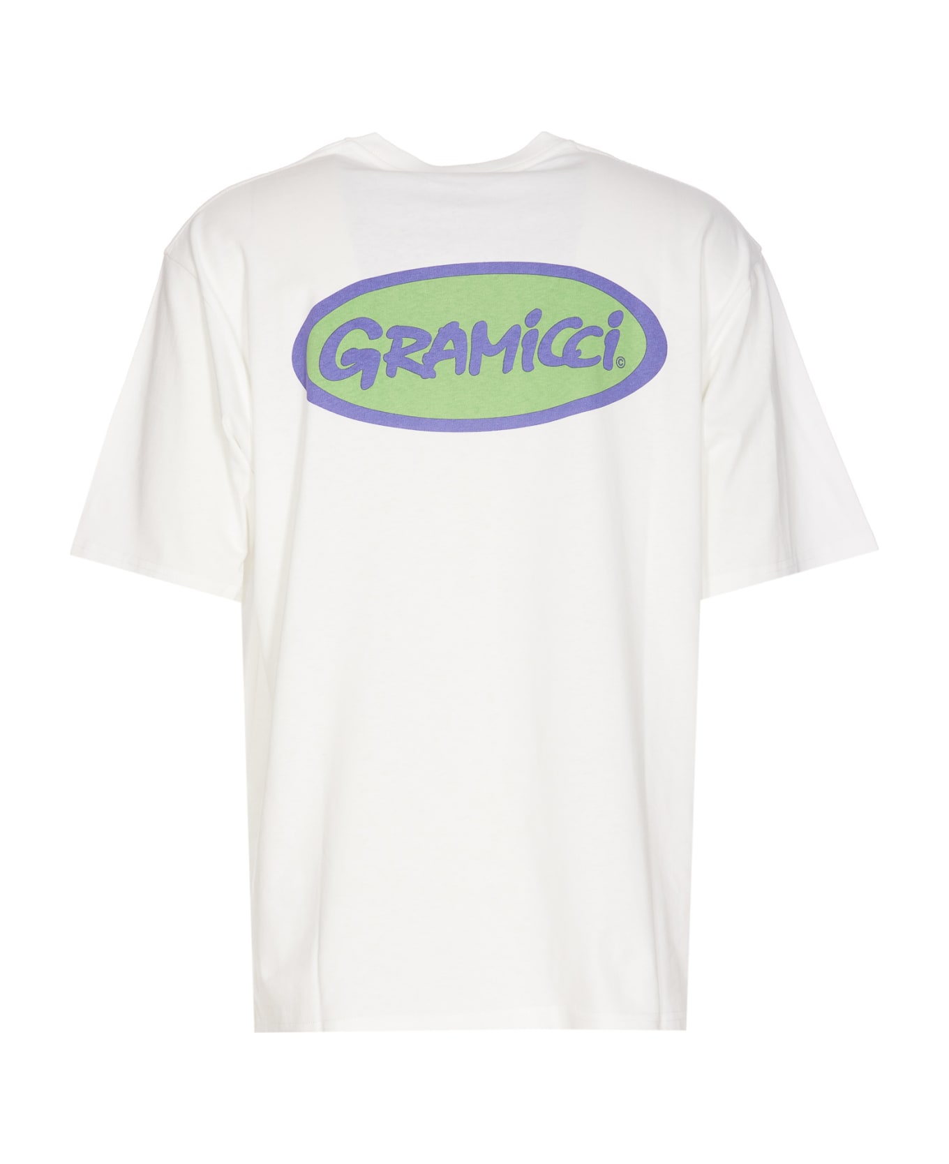 Gramicci Oval Logo T-shirt - White