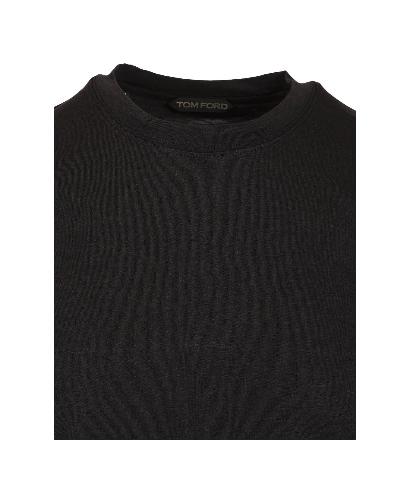 Tom Ford Crewneck T-shirt - BLACK