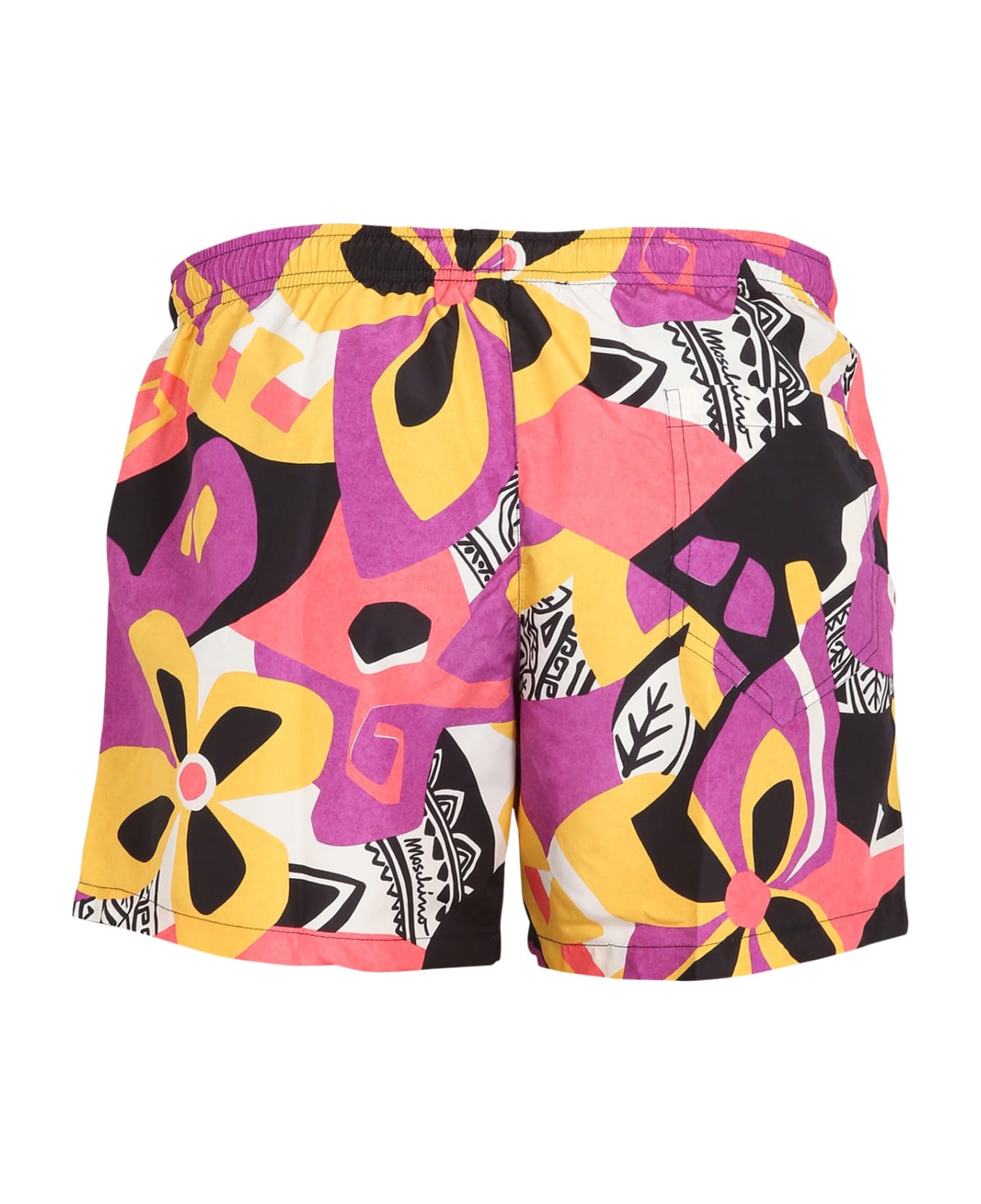 Moschino Psychedelic Print Swimsuit - MULTICOLOR