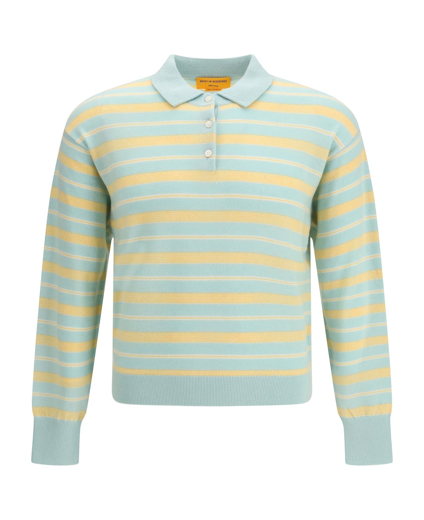 Guest in Residence Collegiate Stripe Polo