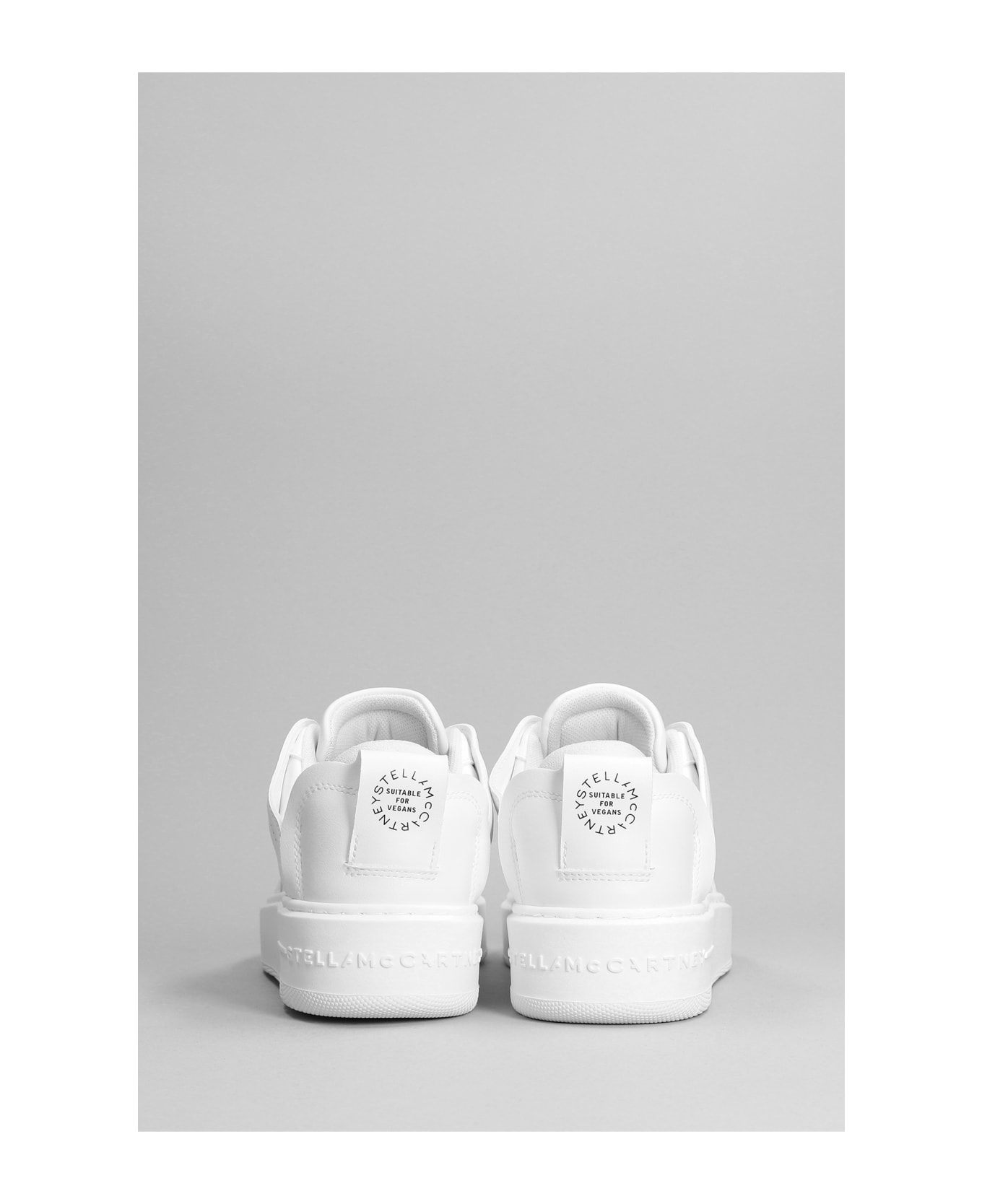 Stella McCartney Sneakers In White Polyester - white