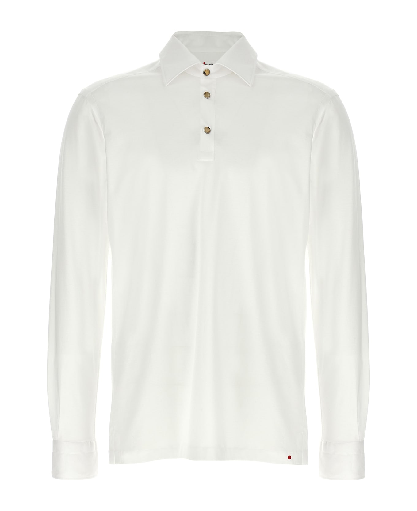 Kiton 
positano
 Polo Shirt - White