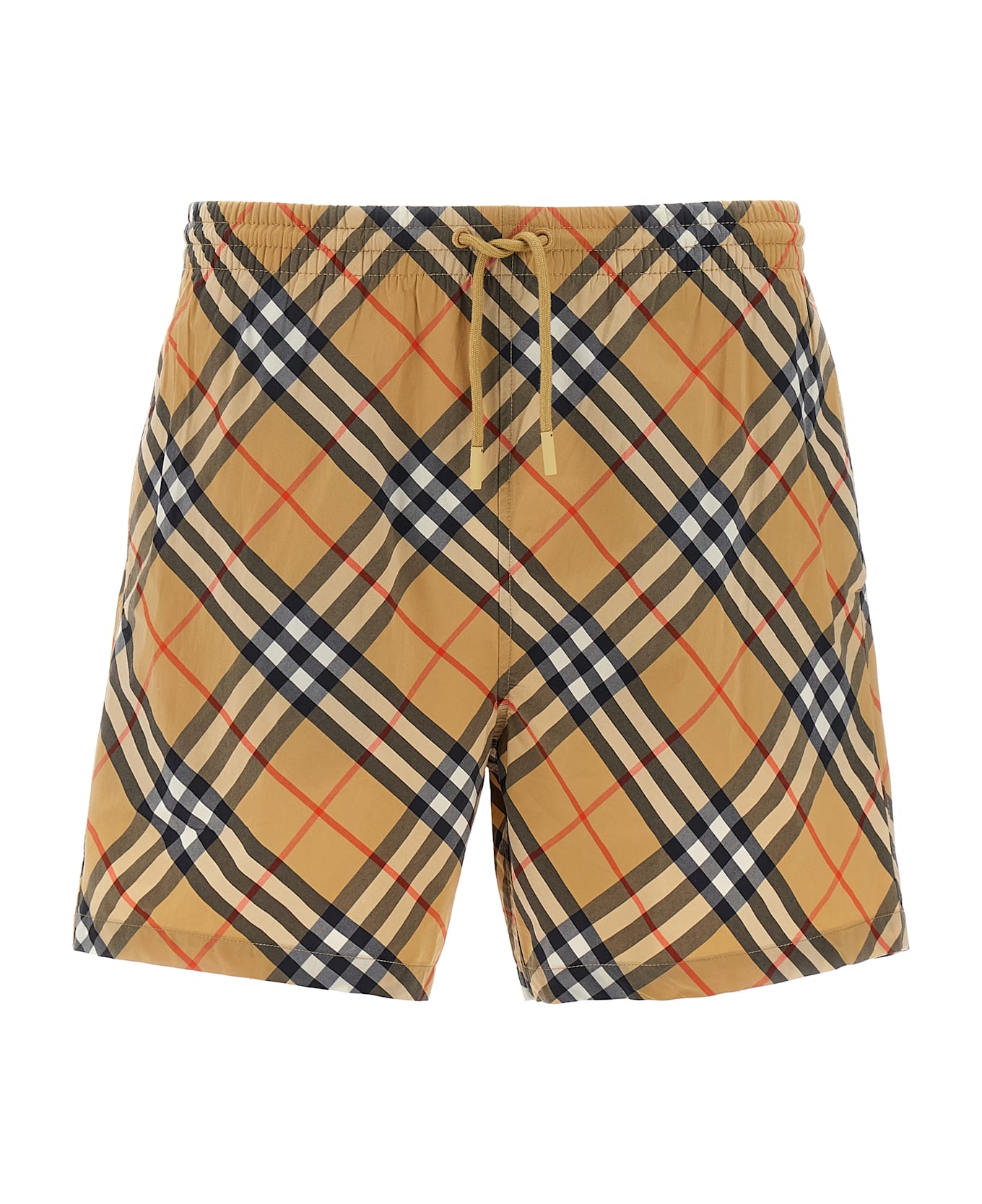 Burberry Check Swimwear - Beige