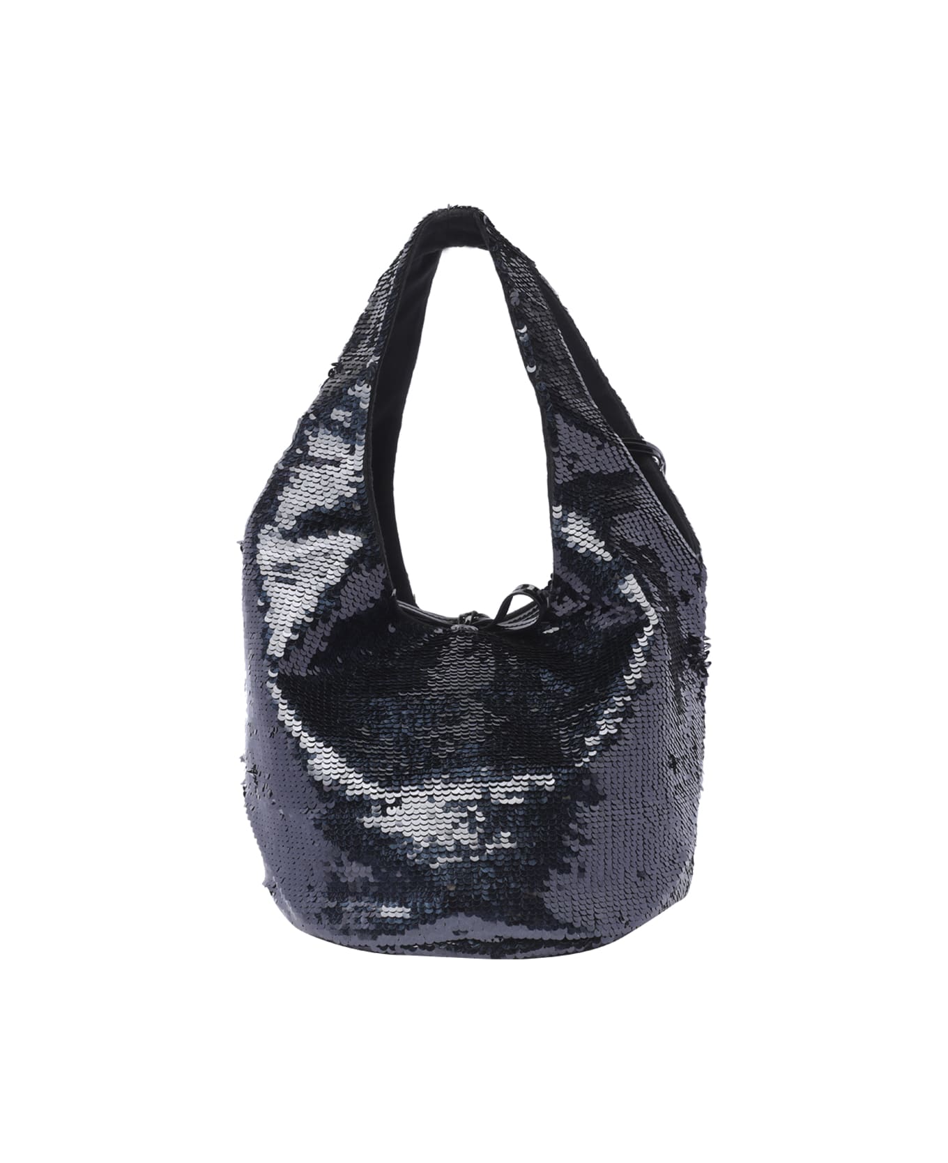 J.W. Anderson Mini Sequins Shopping Bag - Navy