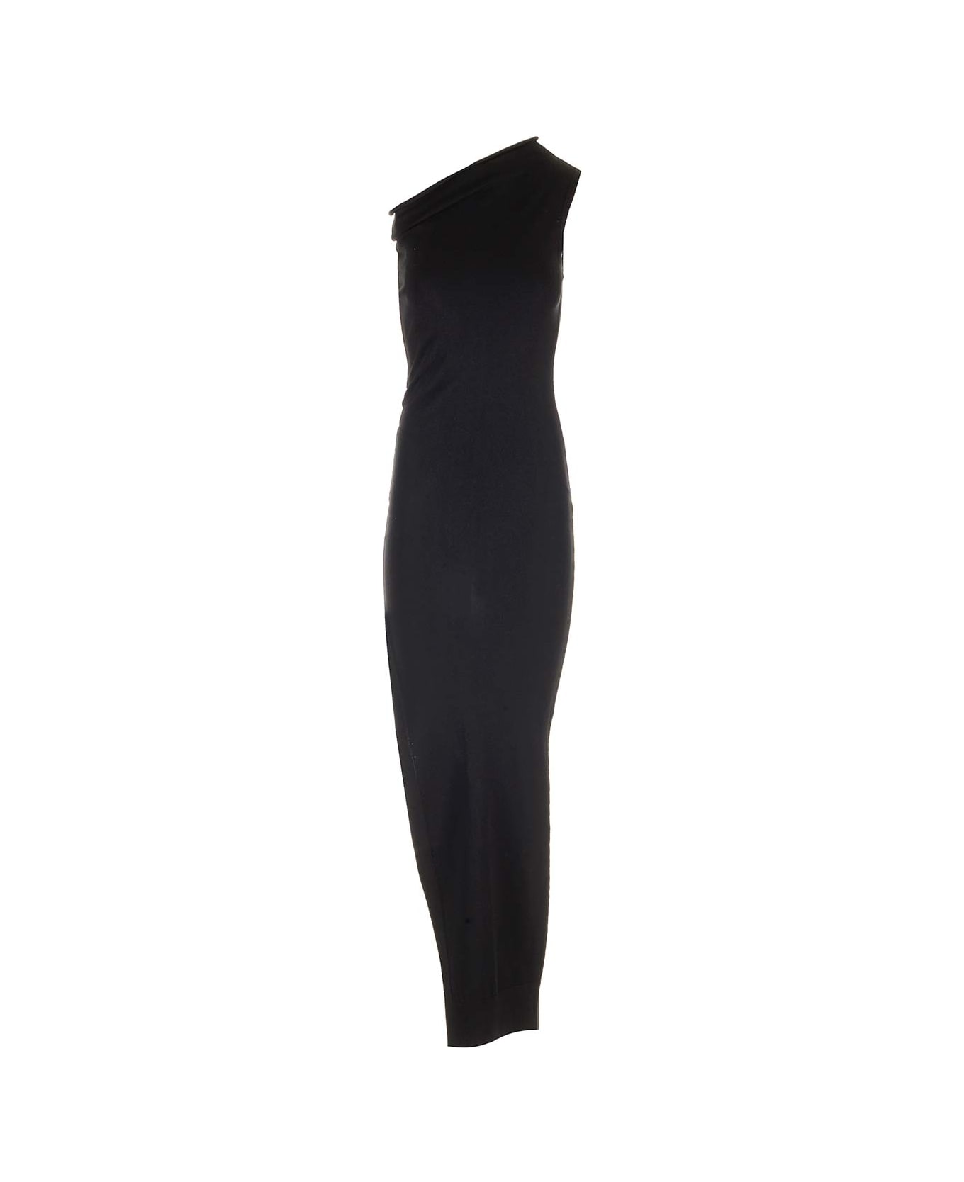 Rick Owens 'athena' Long Dress - Black