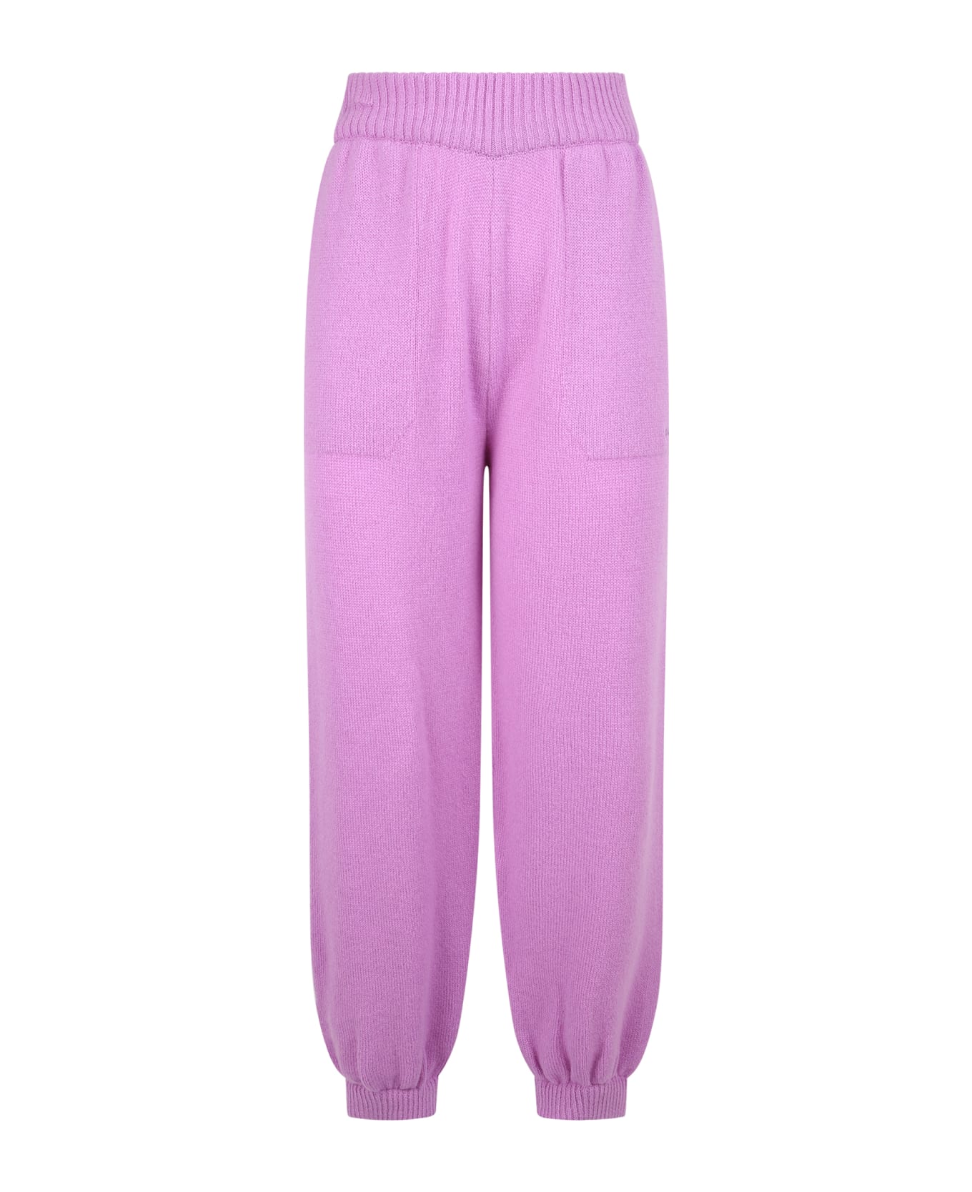 MSGM Relaxed Fit Trousers - Purple
