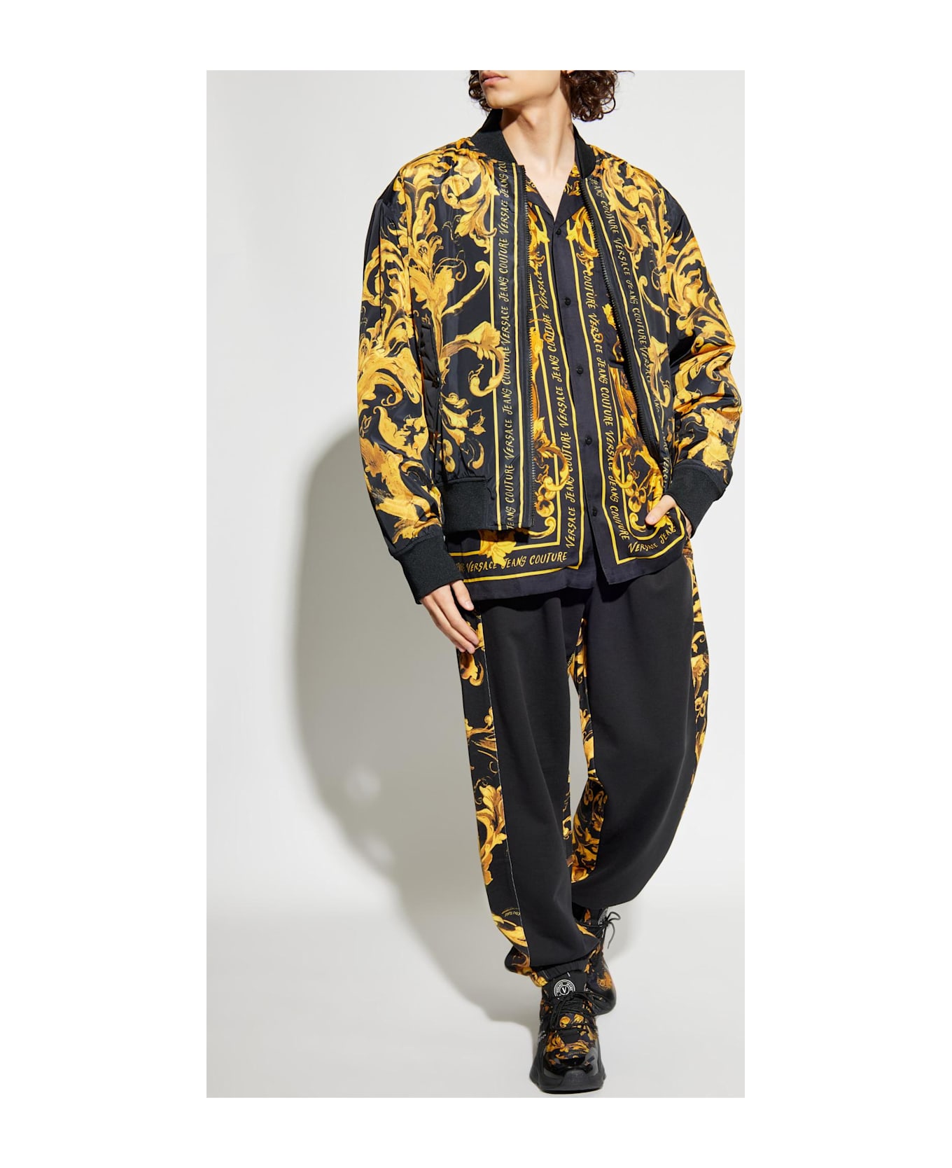 Versace Jeans Couture 
bomber
-style Jacket - Black