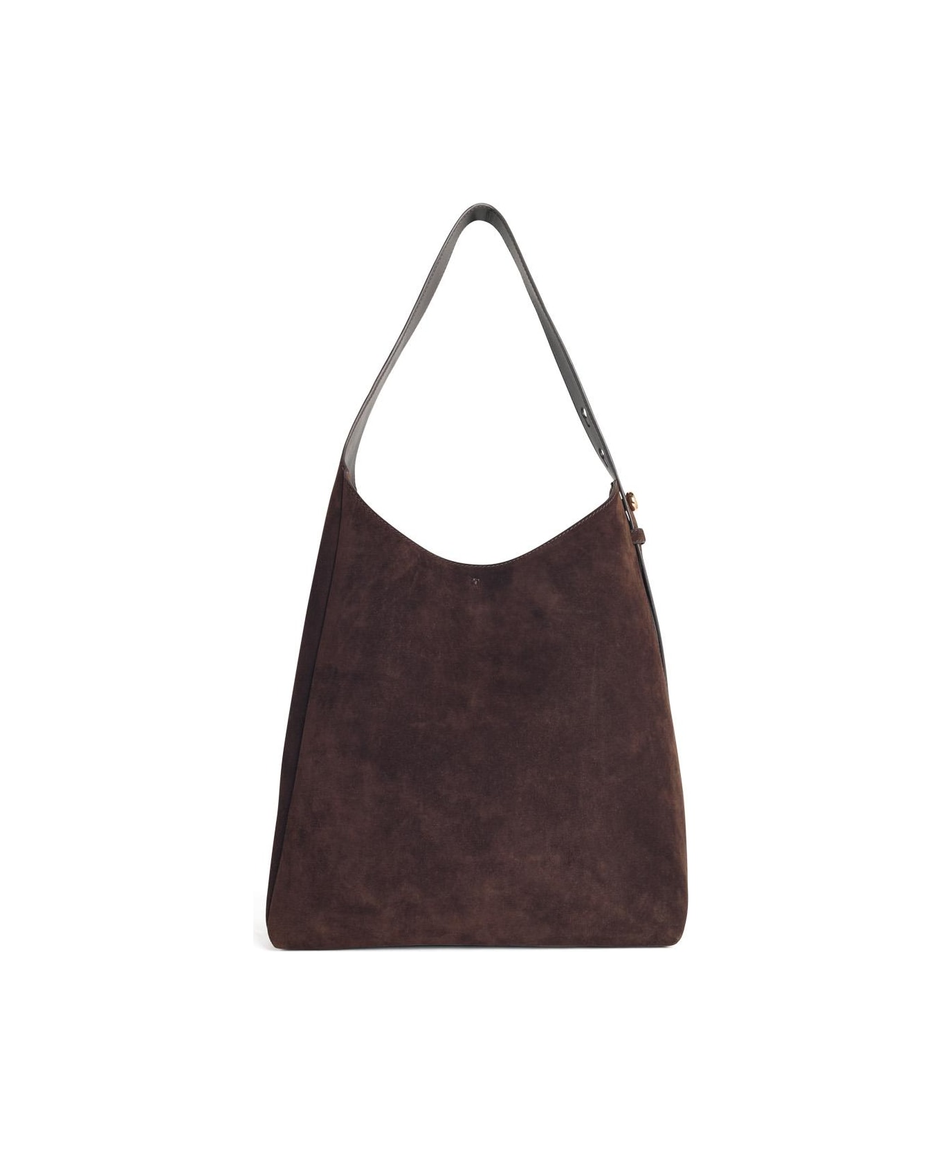 Tory Burch 
hobo Romy
 Dark Brown Suede Bag - Brown