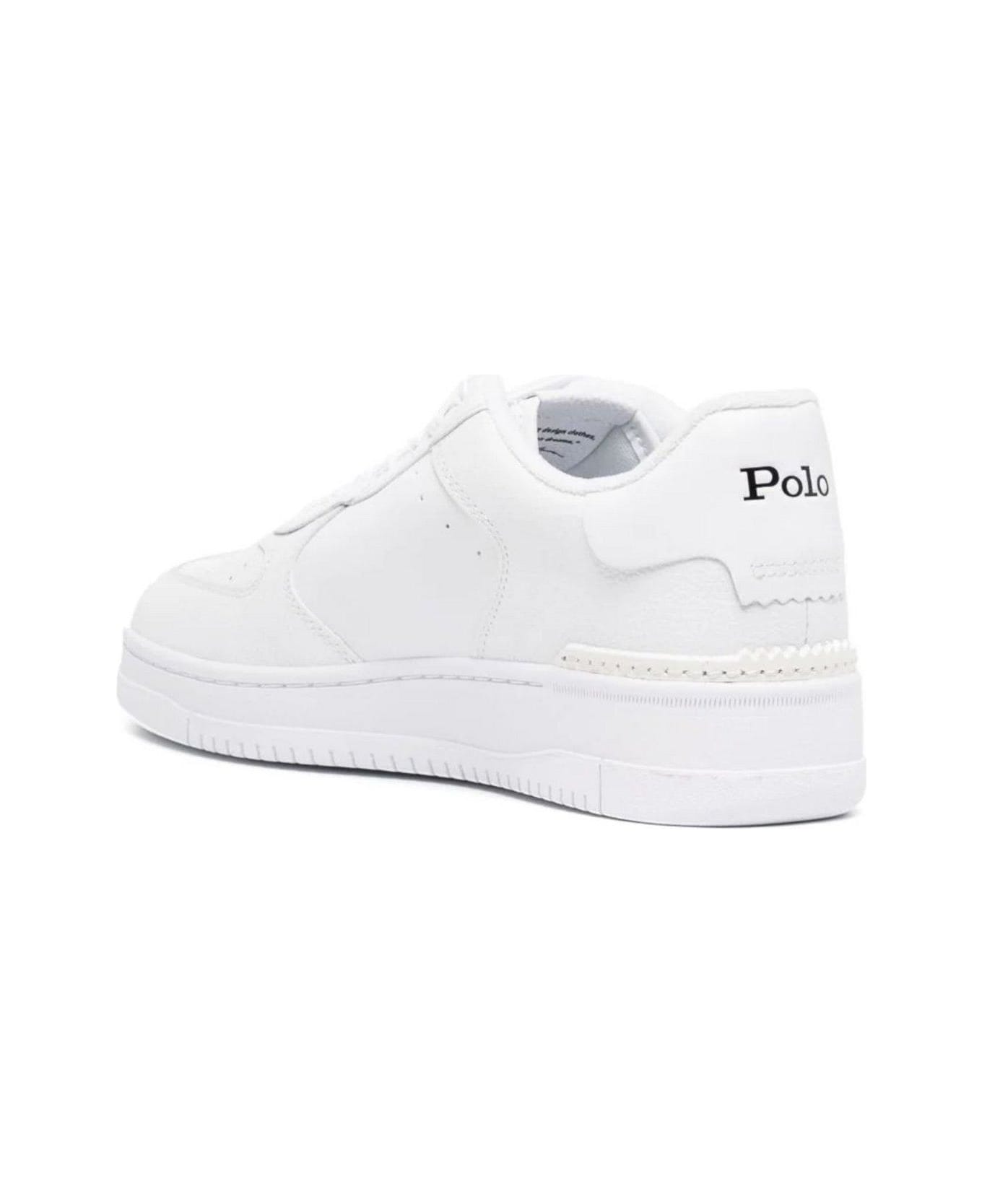 Polo Ralph Lauren Masters Court Low-top Sneakers - White スニーカー