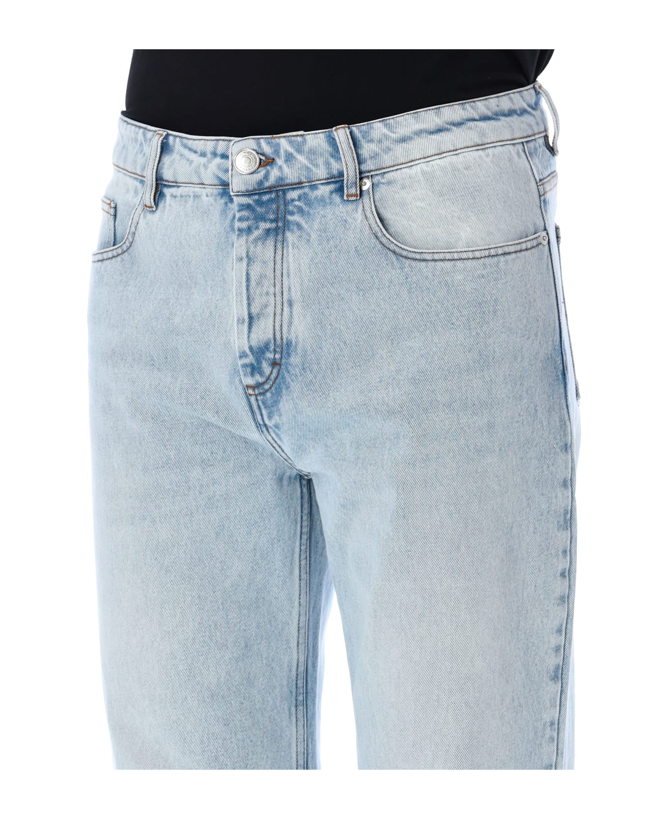 Ami Alexandre Mattiussi Regular 5 Pockets Jeans - Blue Javel