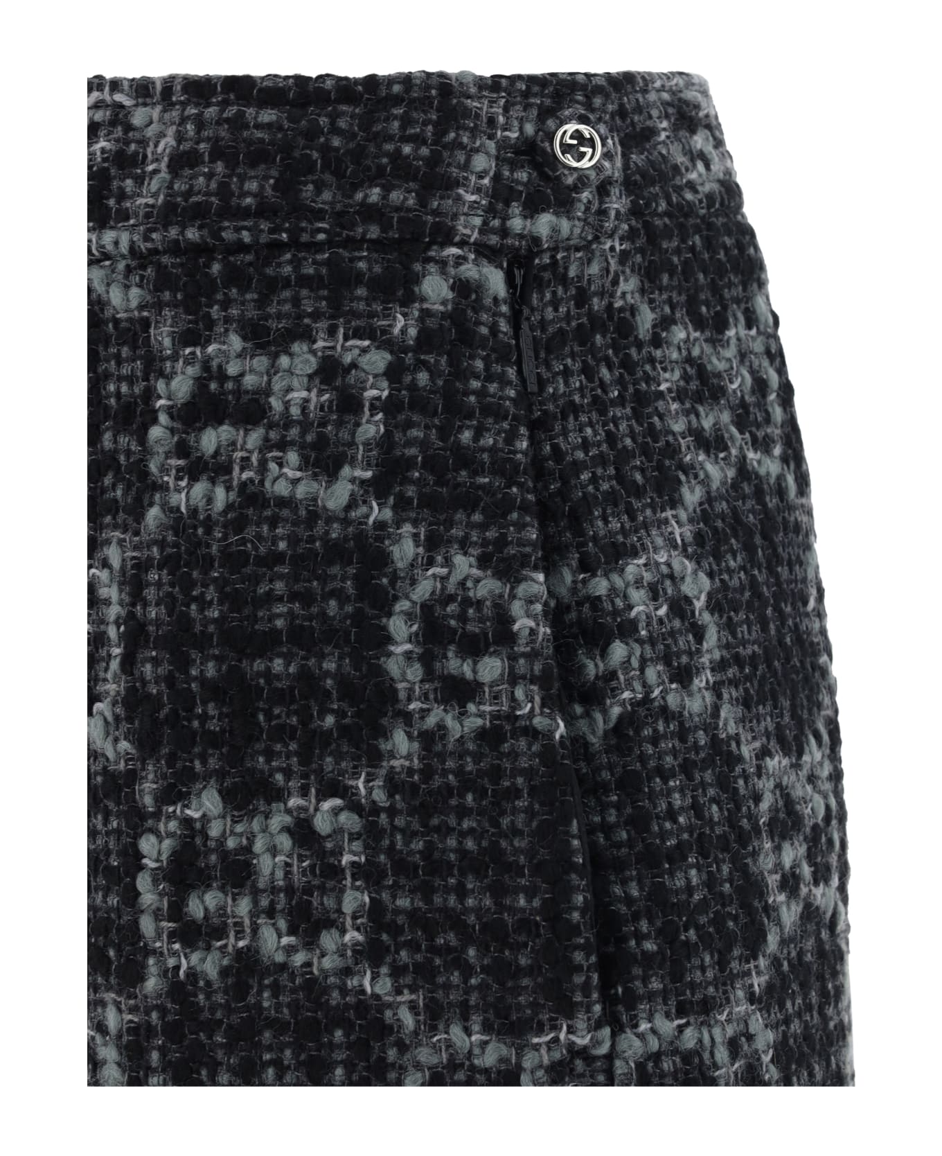 Gucci Mini Skirt - Dar Grey/grey スカート