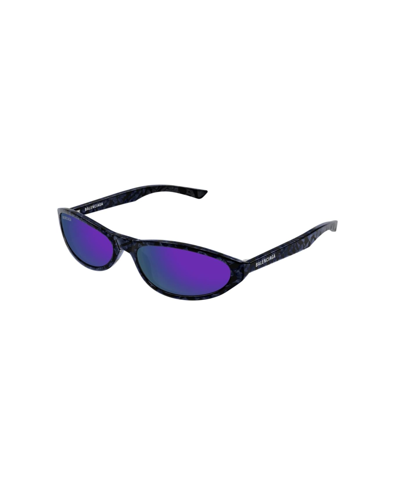 Balenciaga Eyewear Bb0007s-011violet-violet-violet - VIOLET-VIOLET-VIOLET