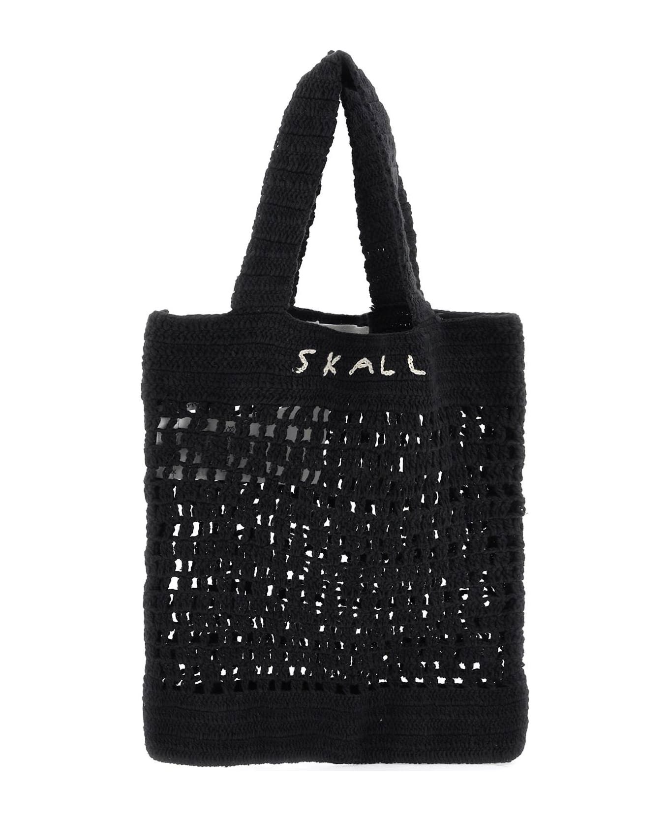 Skall Studio Evalu Crochet Handbag In 9 - BLACK (Black)