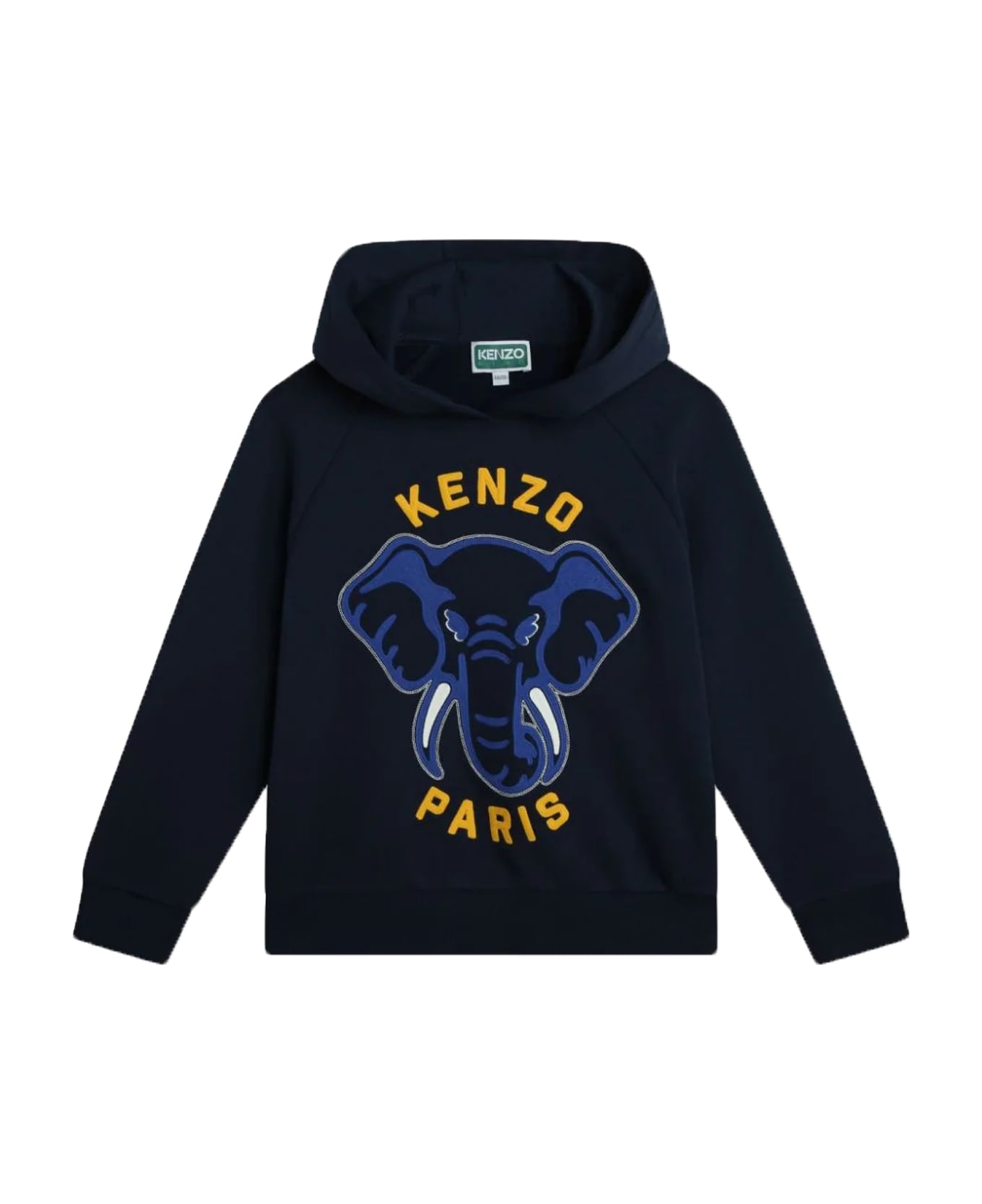 Kenzo Sweatshirt With Hoodie - Blue