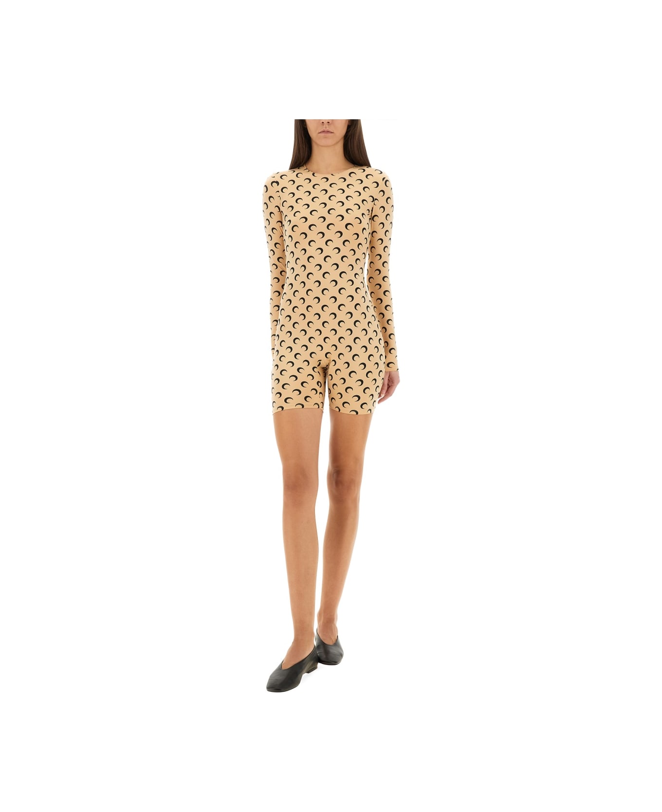 Marine Serre "moon" Suit - BEIGE