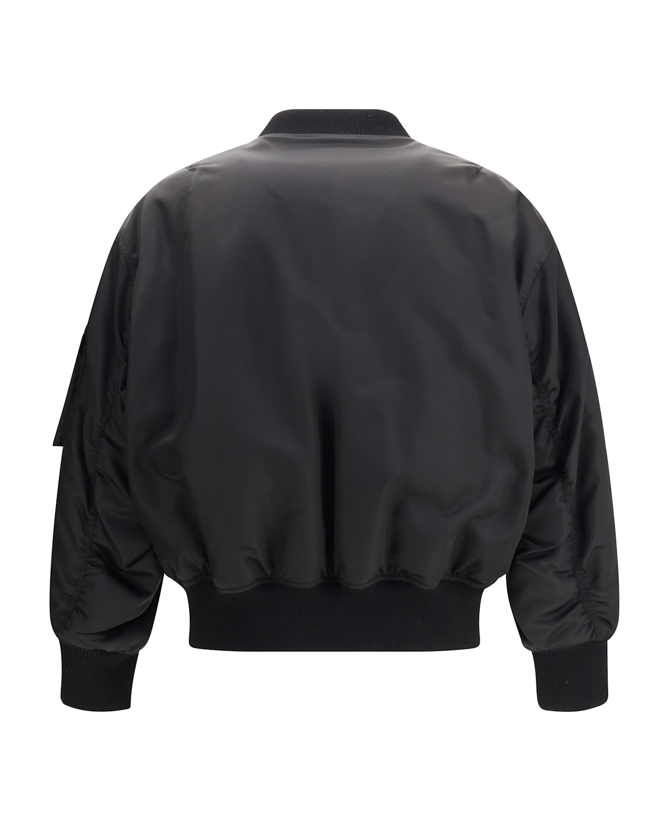 Saint Laurent Bomber Boule Oversiz - Black