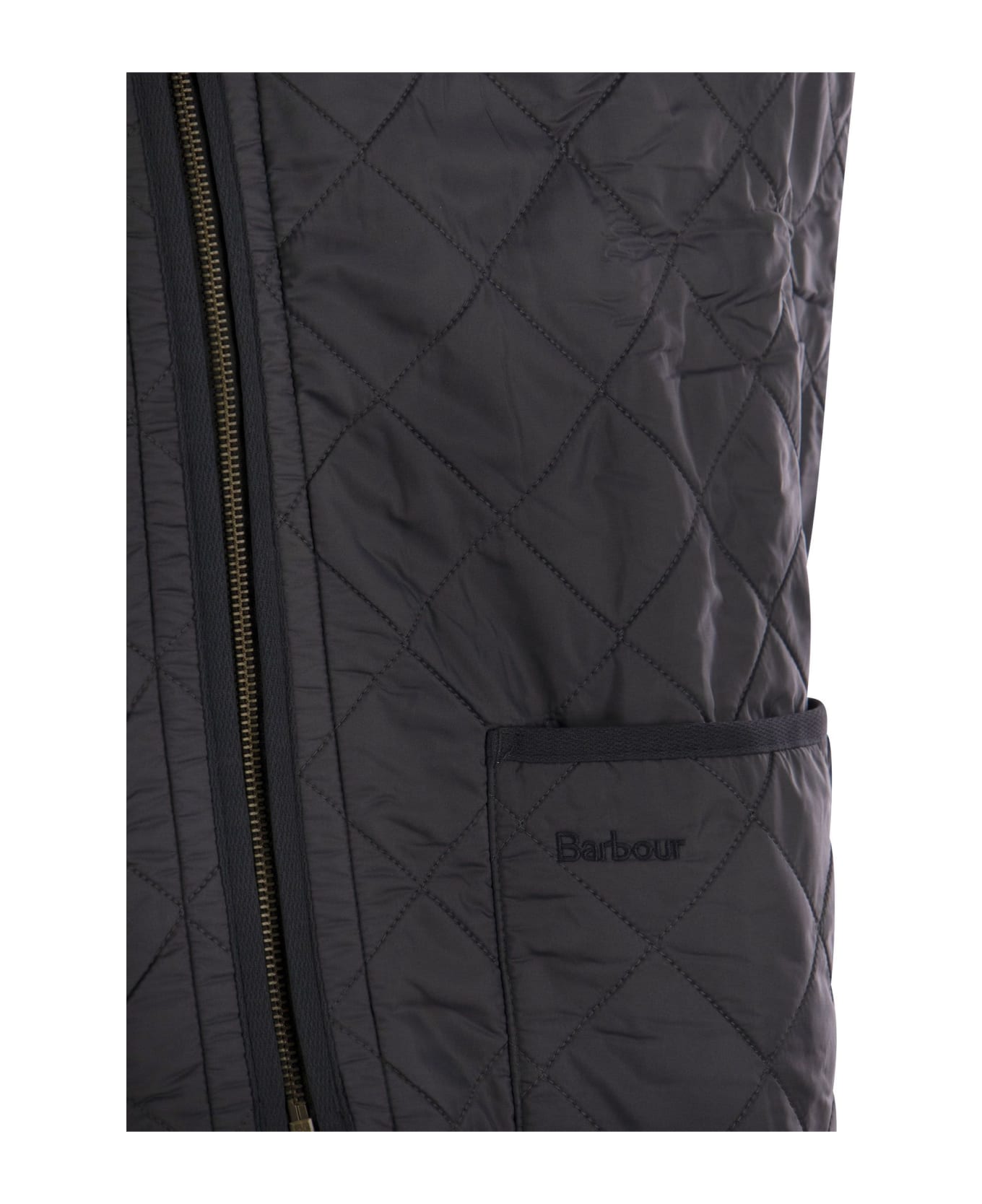 Barbour Polarquilt - Quilted Gilet With Zip - Blue