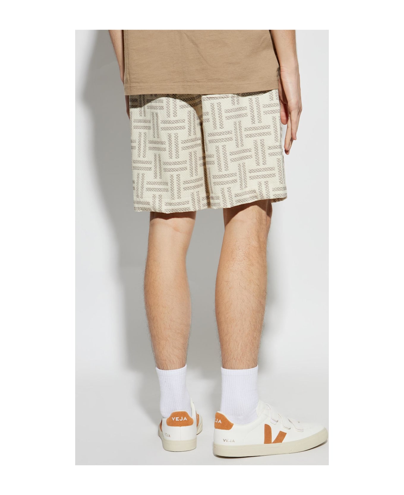 Kenzo Cotton Shorts - Tan