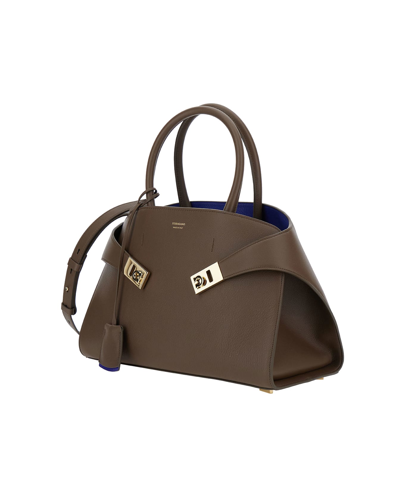 Ferragamo Hug Small - BROWN