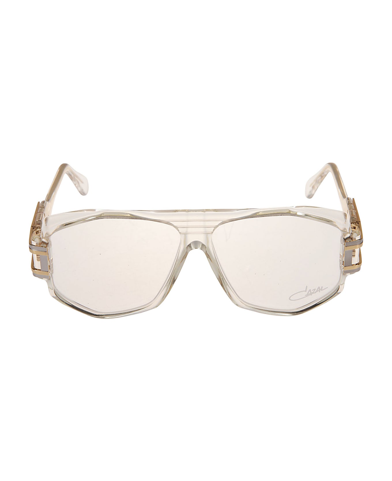 Cazal Hexagon Transparent Glasses - Nero