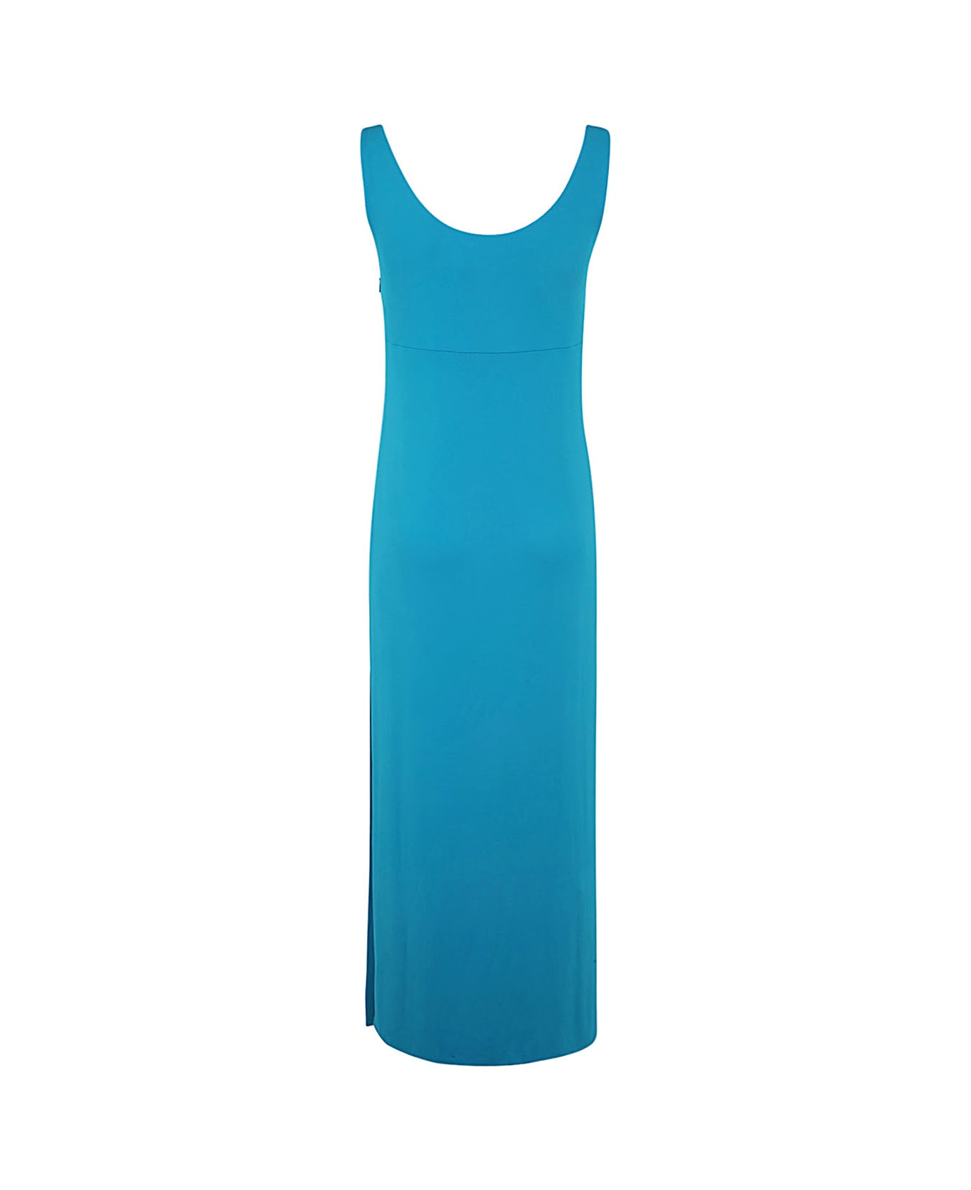 Versace Gown Tessuto Jersey Opaco - Mediterranean Blue
