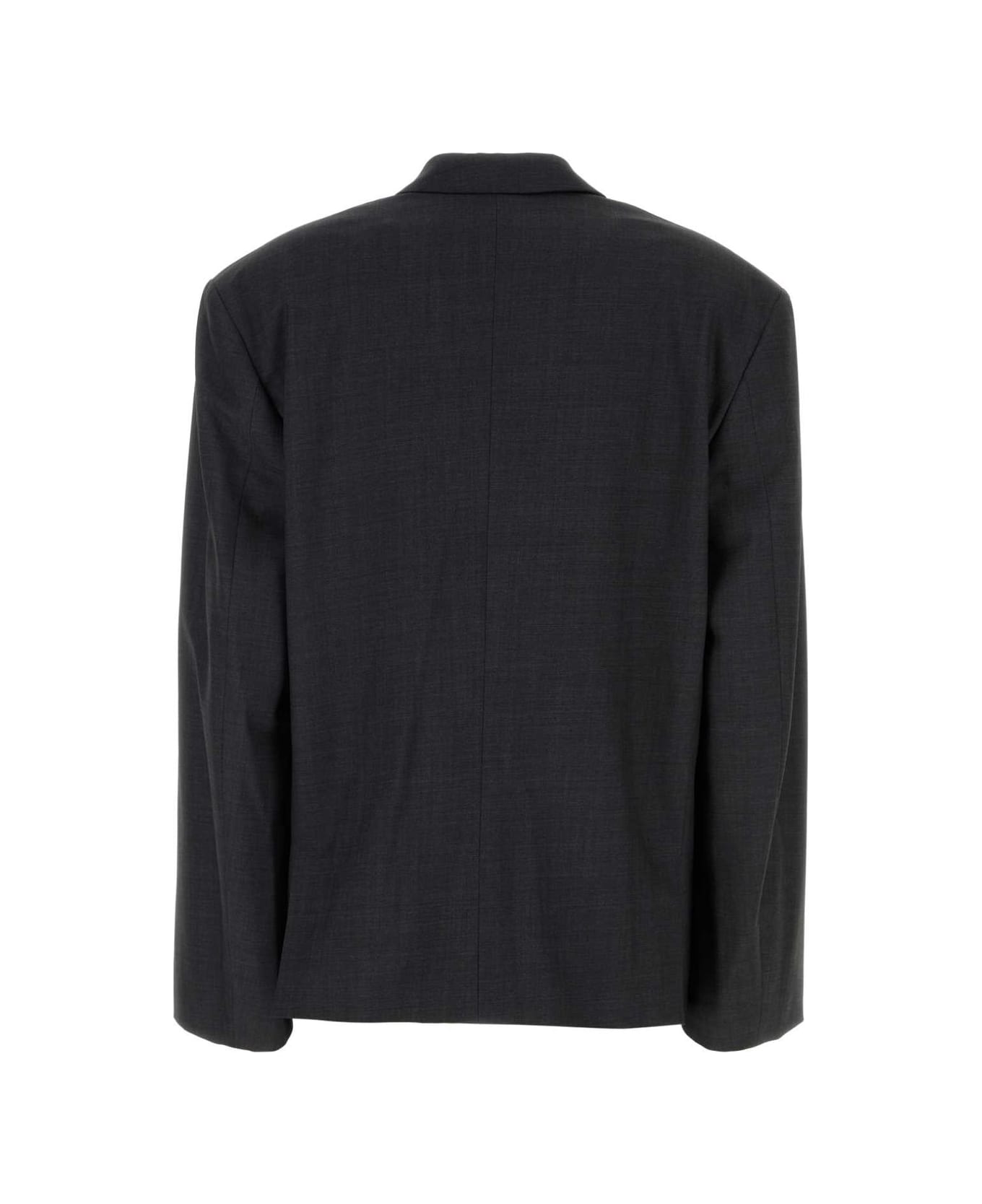 Philosophy di Lorenzo Serafini Single-buttoned Plain Blazer - GRIGIO