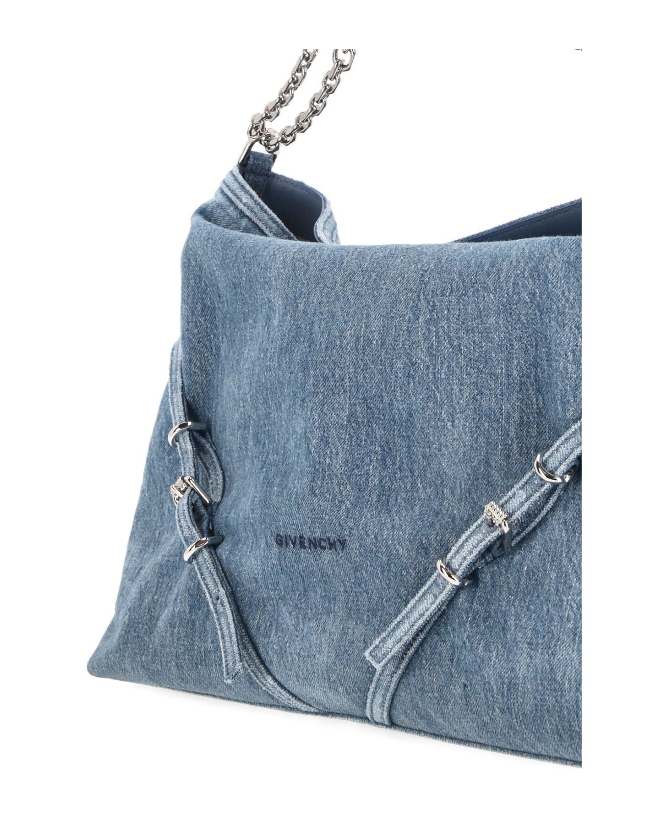 Givenchy Medium Voyou Shoulder Bag - Clear Blue ショルダーバッグ