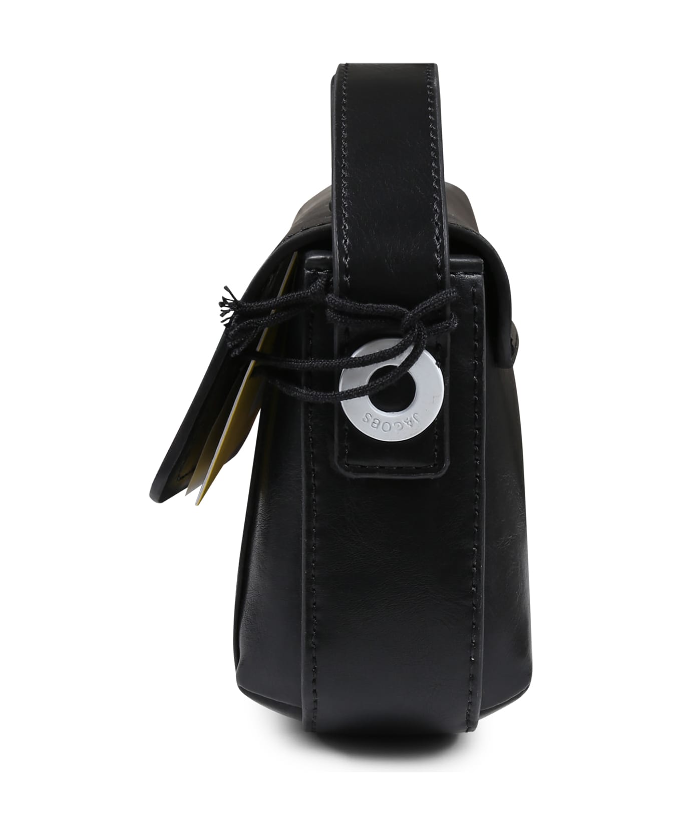 Little Marc Jacobs Black Bag For Girl With Logo - Black