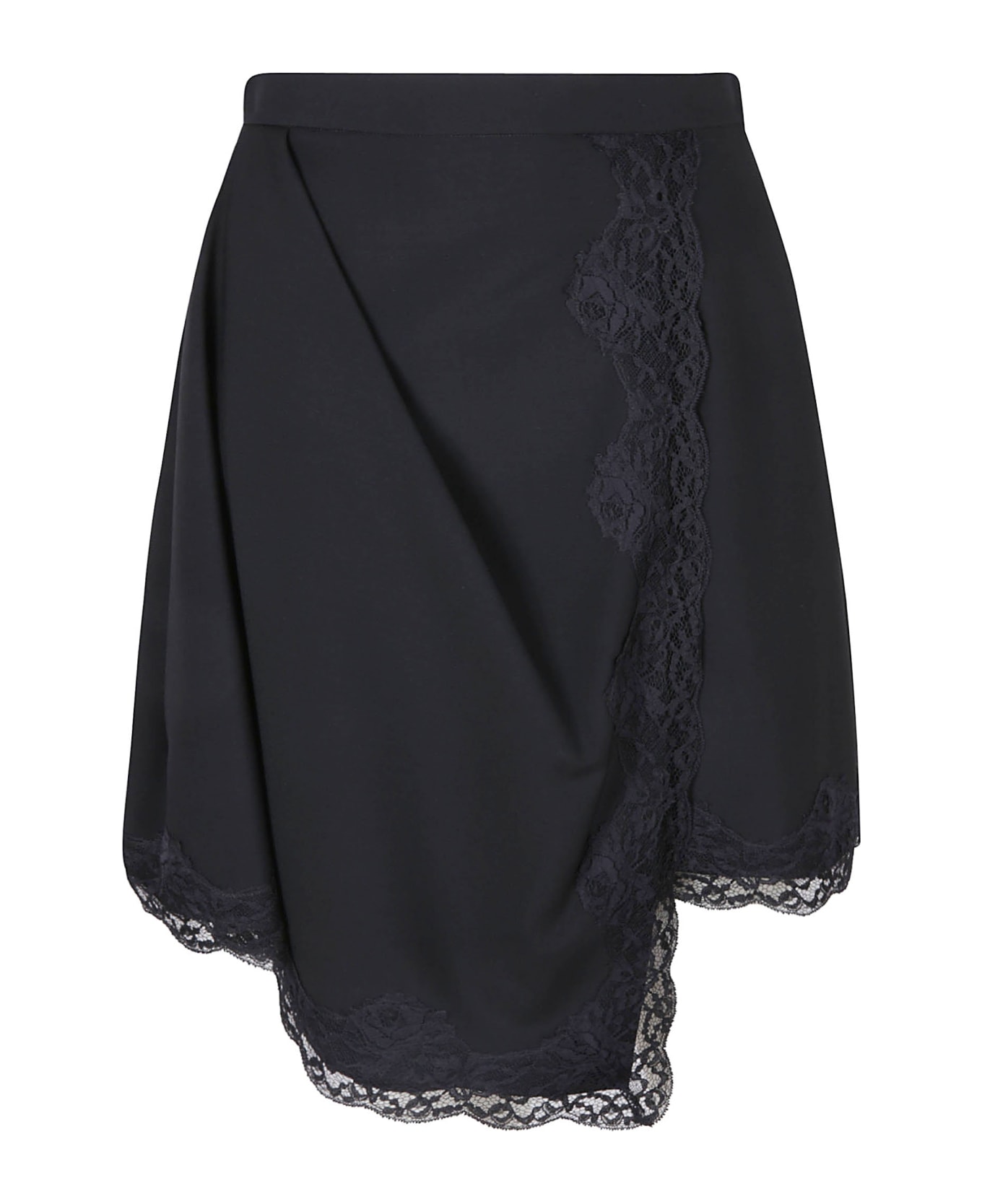 Alexander McQueen Laced Skirt - Black