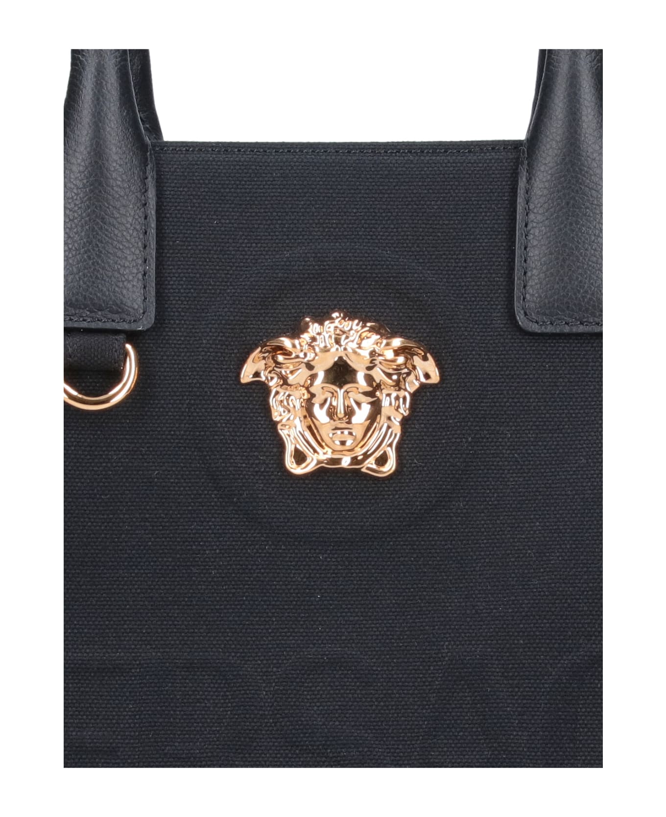 Versace 'la Medusa' Tote Bag - BLACK トートバッグ