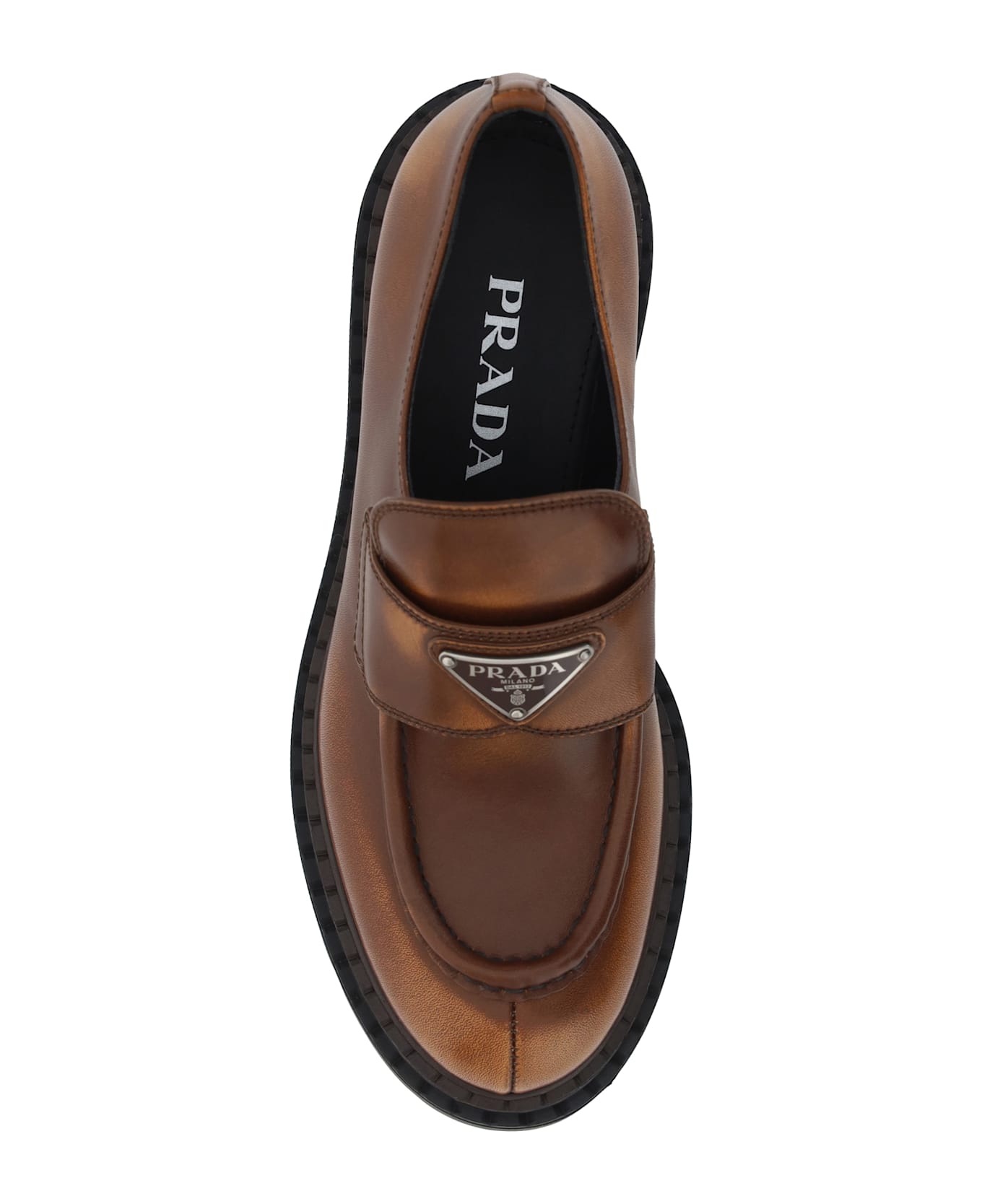 Prada Loafers - Cognac