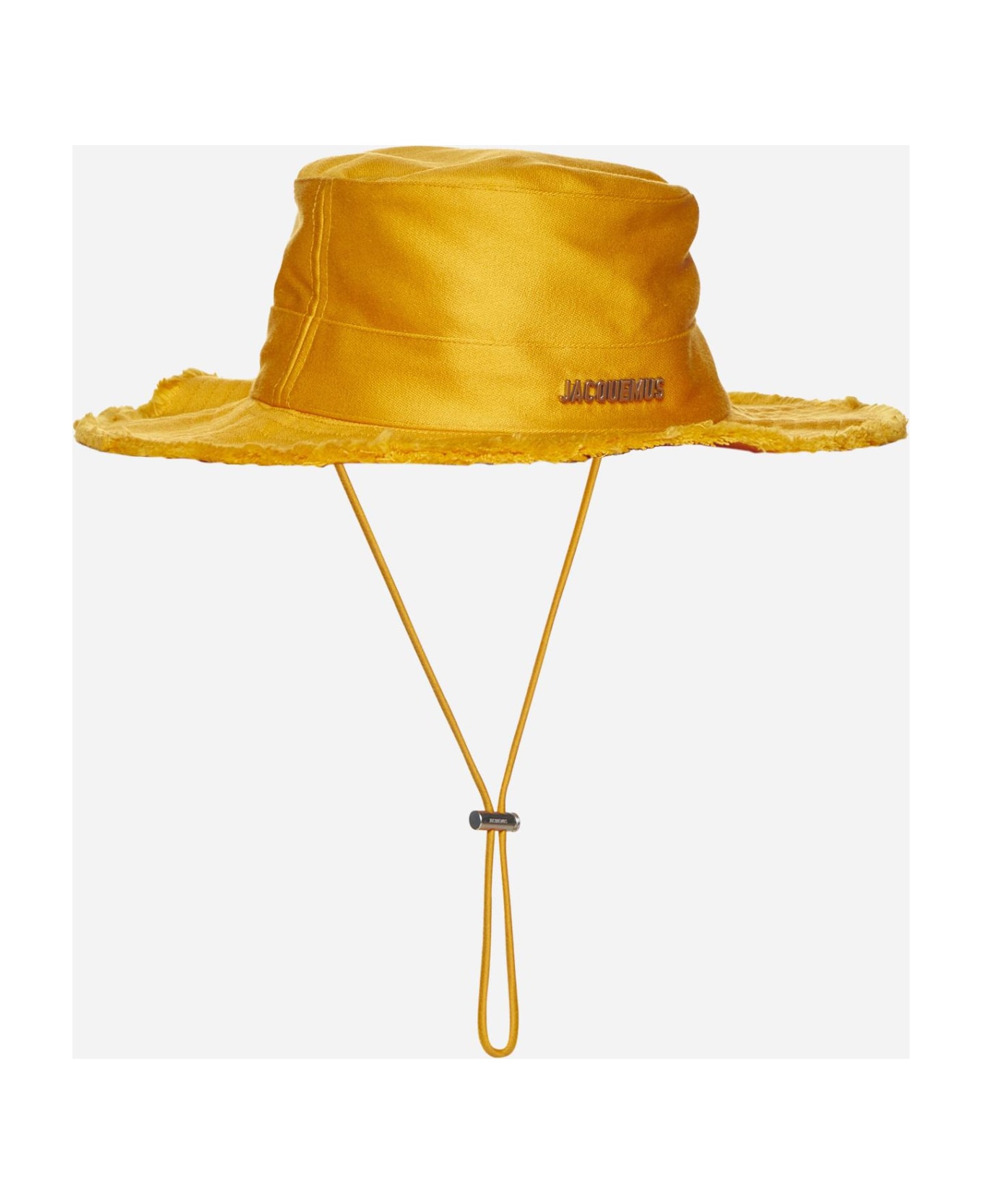 Jacquemus Le Bob Artichaut Frayed Expedition Hat - Dark orange 帽子