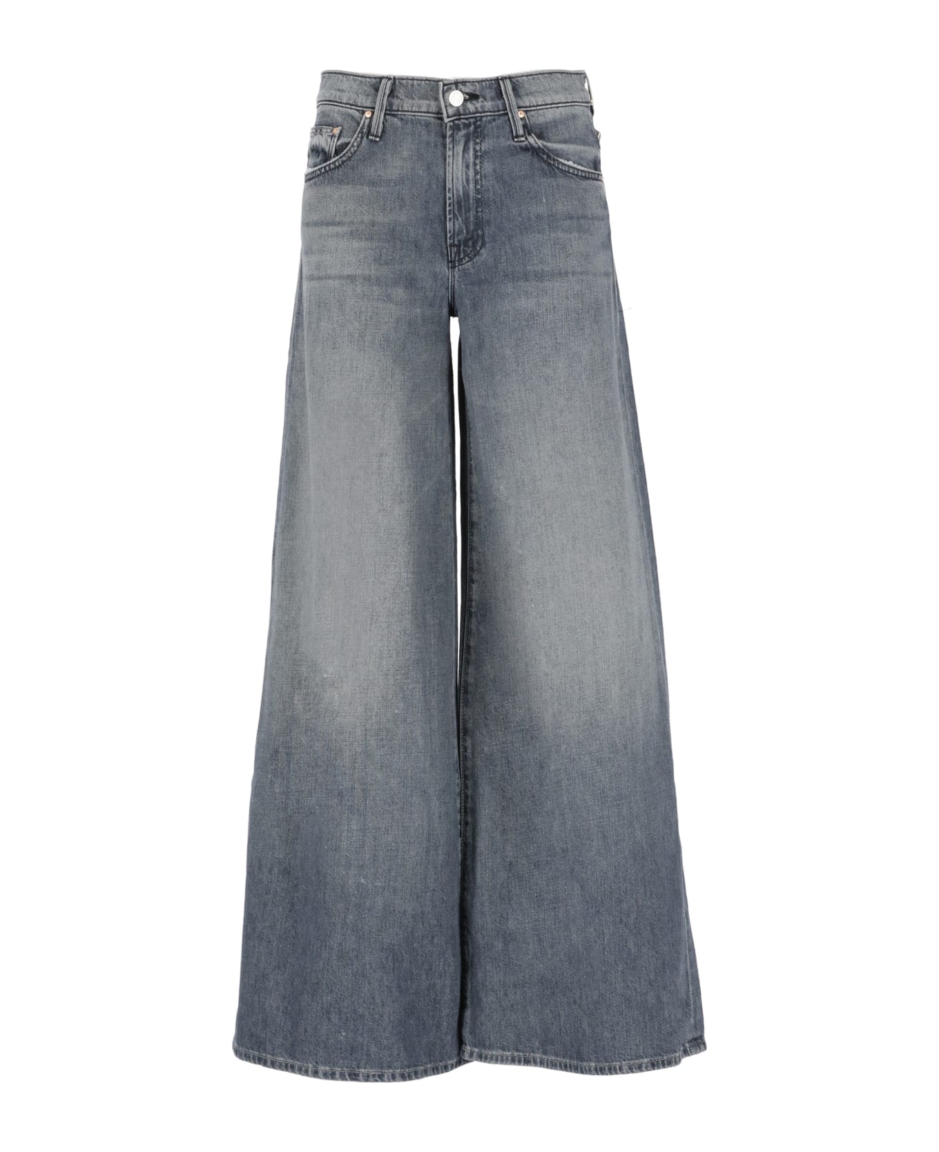 Mother The Swisher Sneak Jeans - Blue デニム