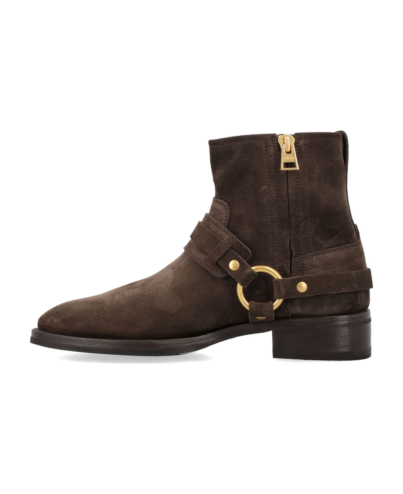 Tom Ford Cavendish Harness Boots - WOOD