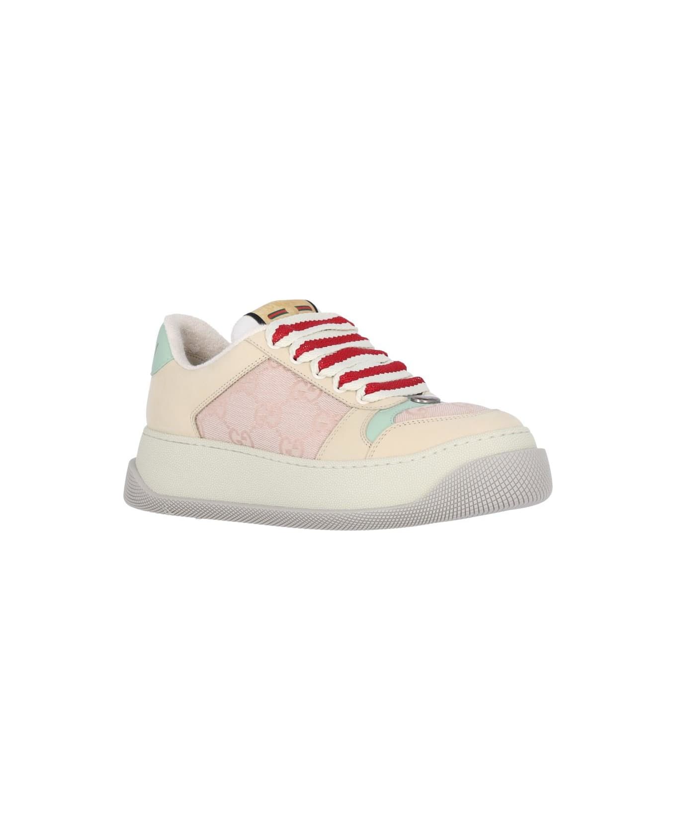 Gucci 'screener' Sneakers - Beige