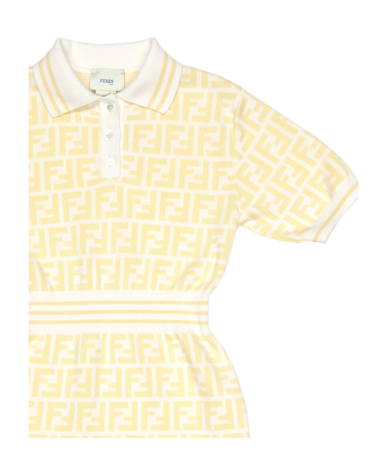 Fendi Yellow Monogram Dress - Yellow ジャンプスーツ