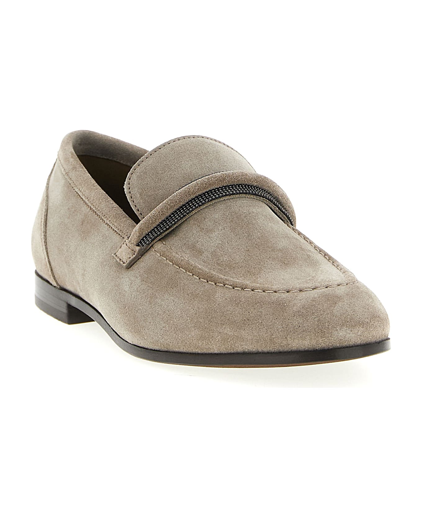 Brunello Cucinelli 
penny Loafer
 Loafers - Gray