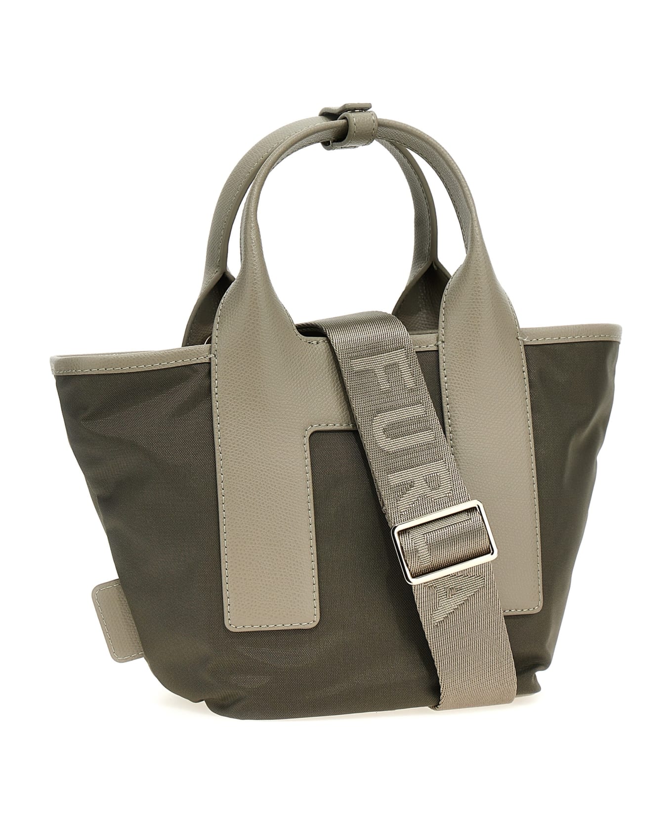 Furla 'piuma S' Shopping Bag - Gray